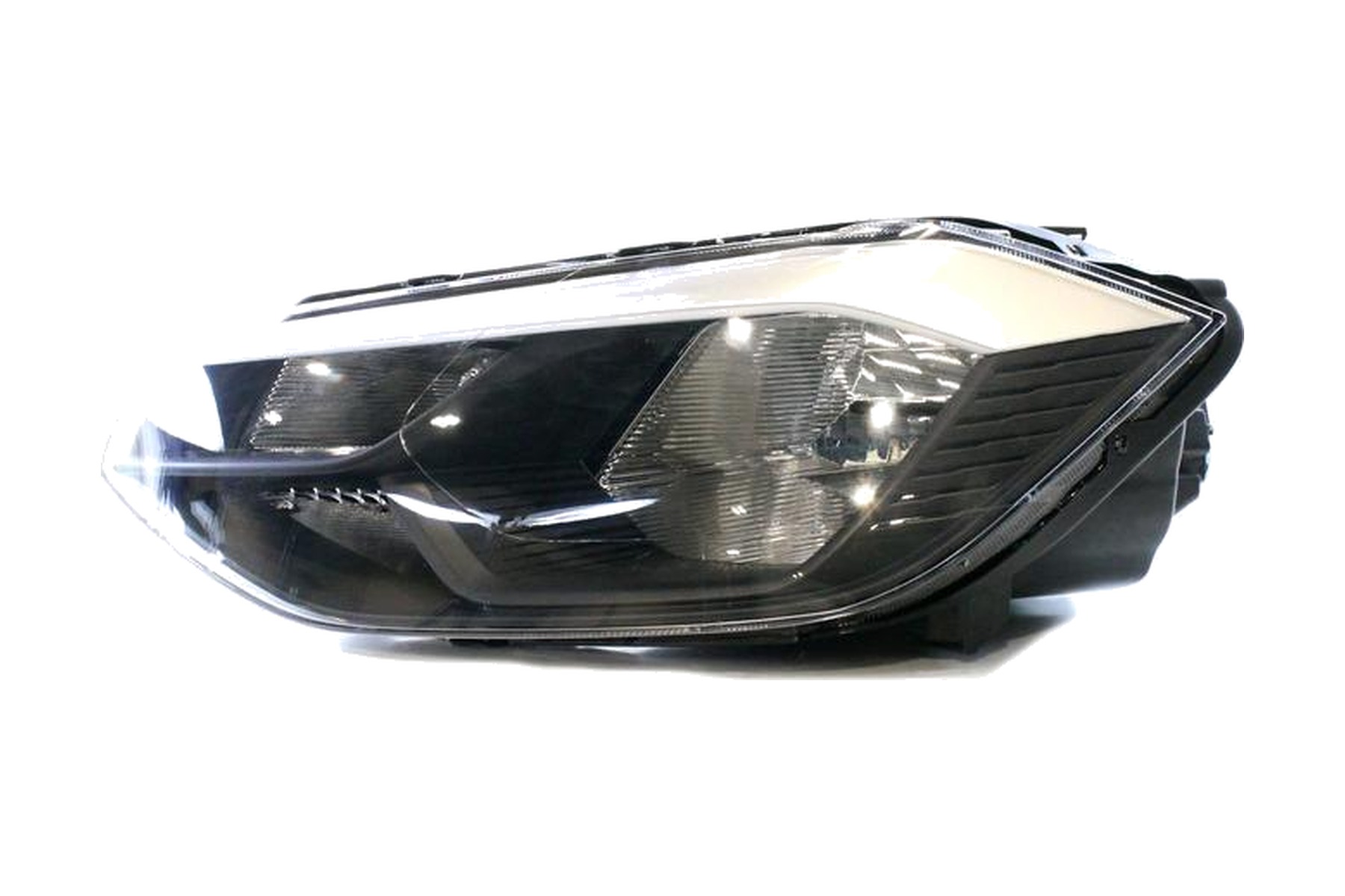 Farol Esquerdo (Motorista) Máscara Negra VW 6EA941005M - Imagem 2