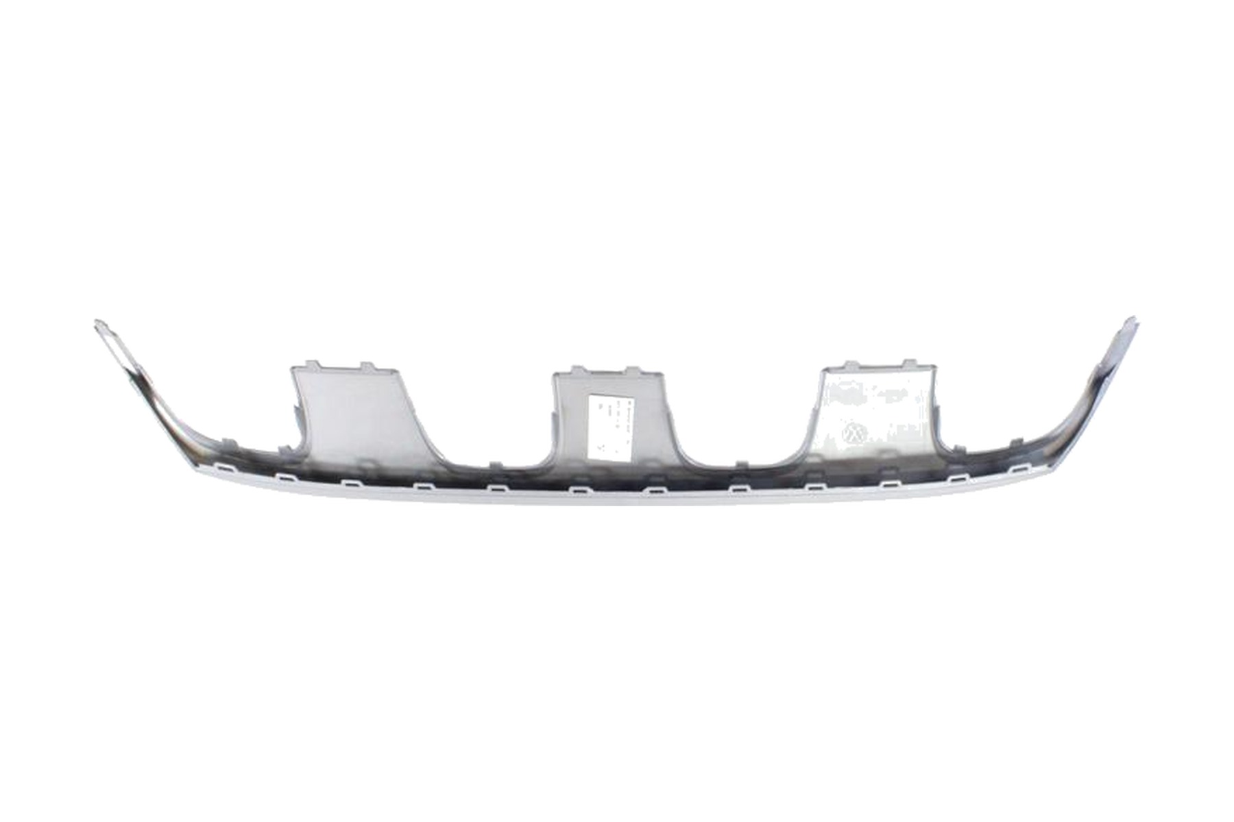 Spoiler Difusor de Para-choque Dianteiro Central Prata Fosco VW 2GK8075322UC - Imagem 4