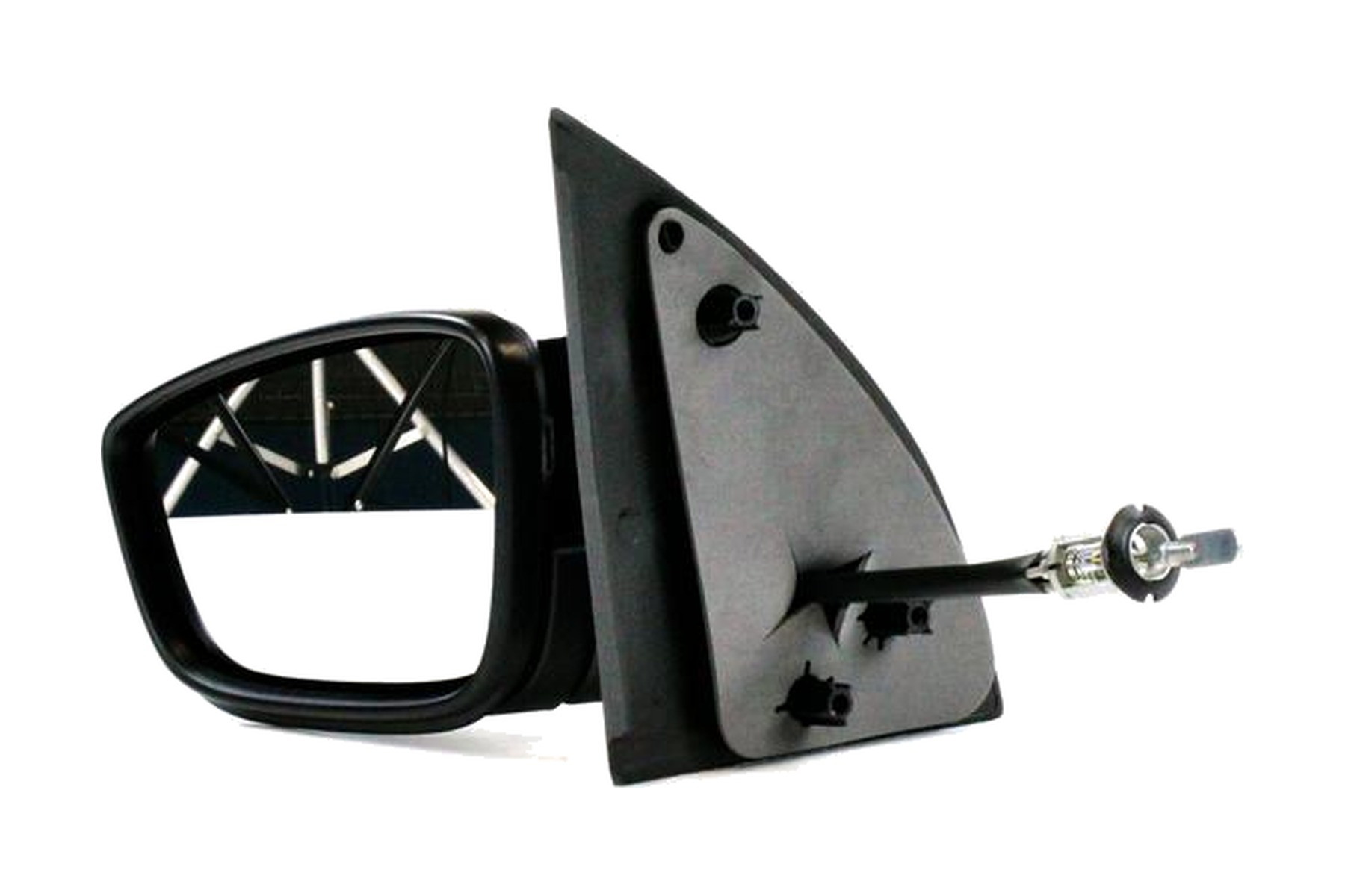 Espelho Retrovisor Preto Esquerdo (Motorista) Manual VW 5U7857507B1NN - Imagem 4