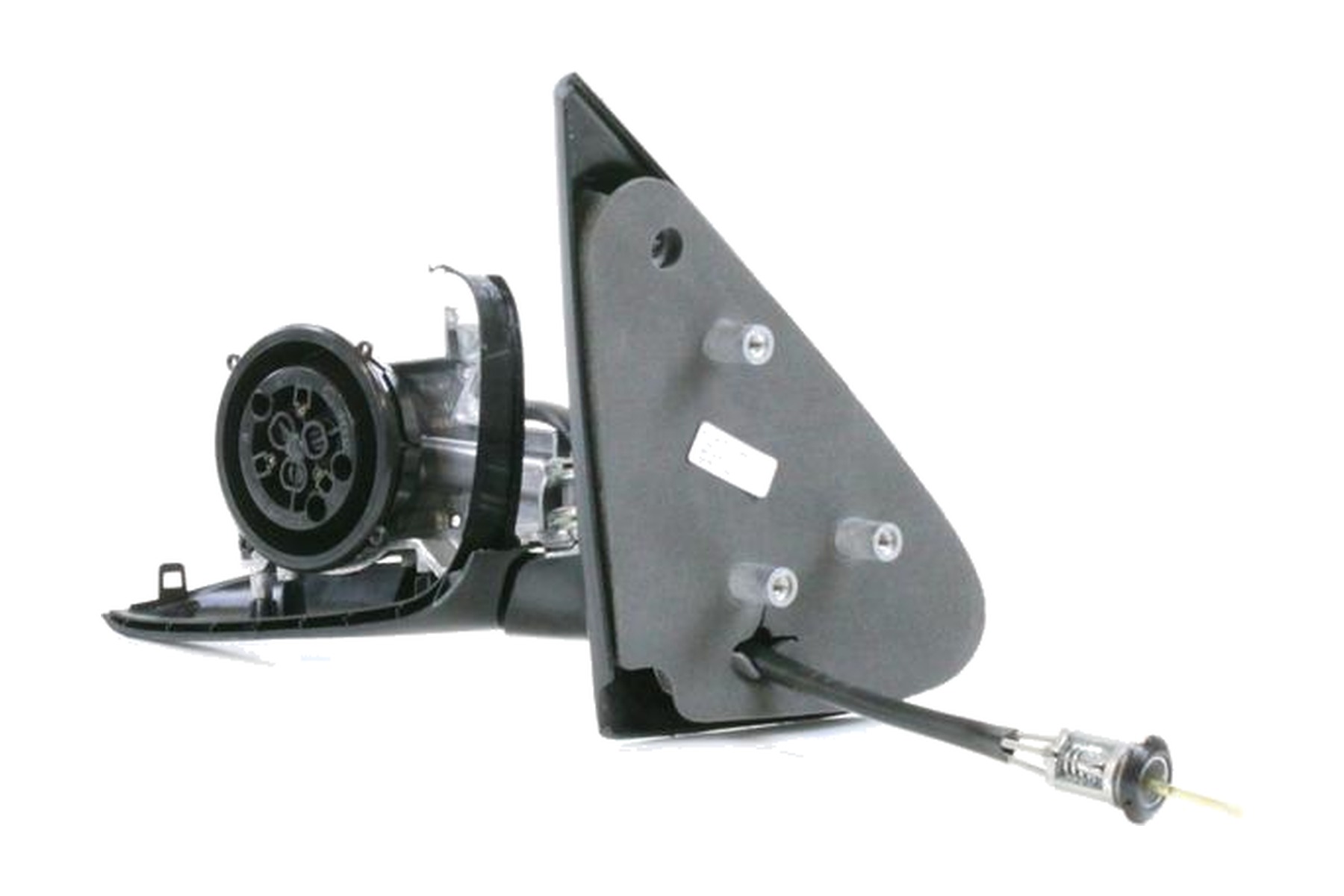 Espelho Retrovisor Preto Esquerdo (Motorista) Manual VW 5W0857507A1NN - Imagem 4