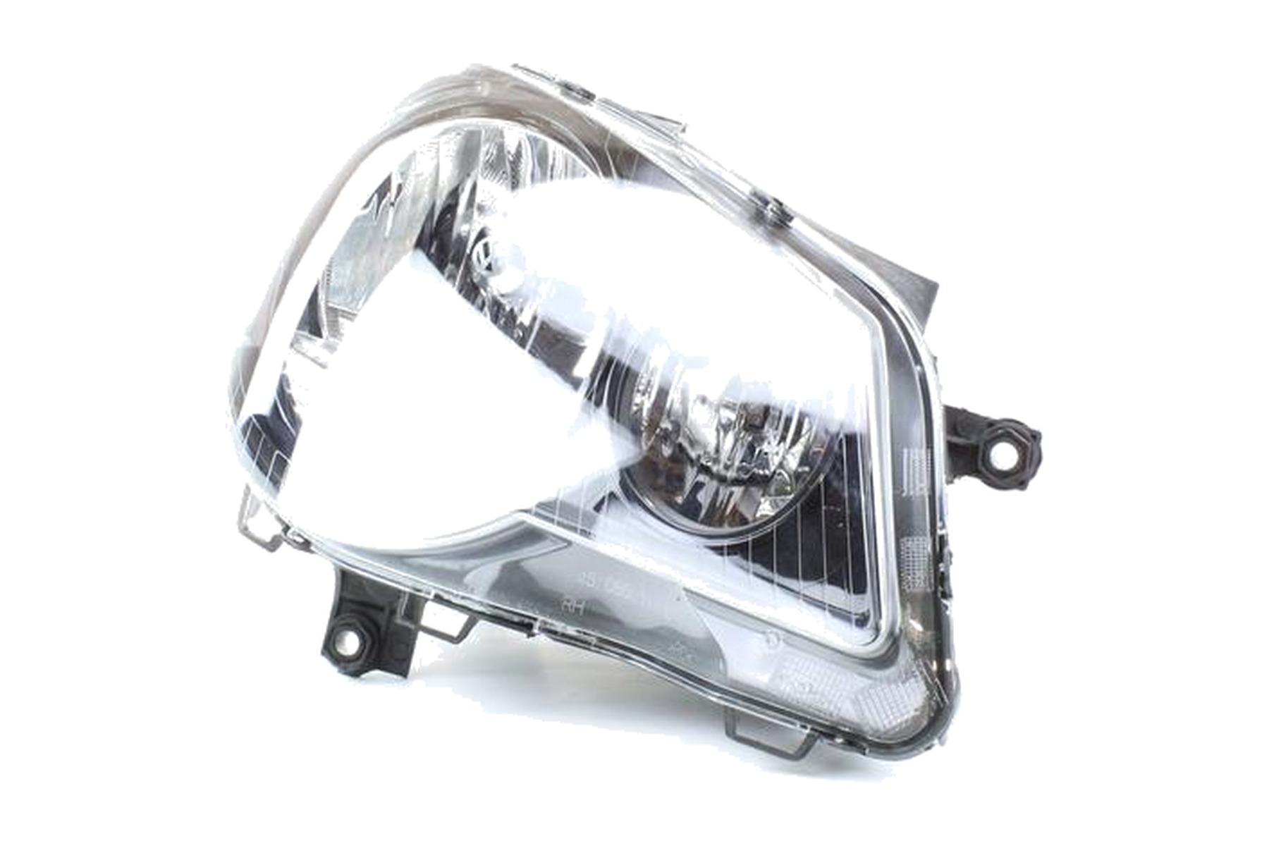 Farol Máscara Negra Direito (Passageiro) Duplo VW 6QE941008D - Imagem 4