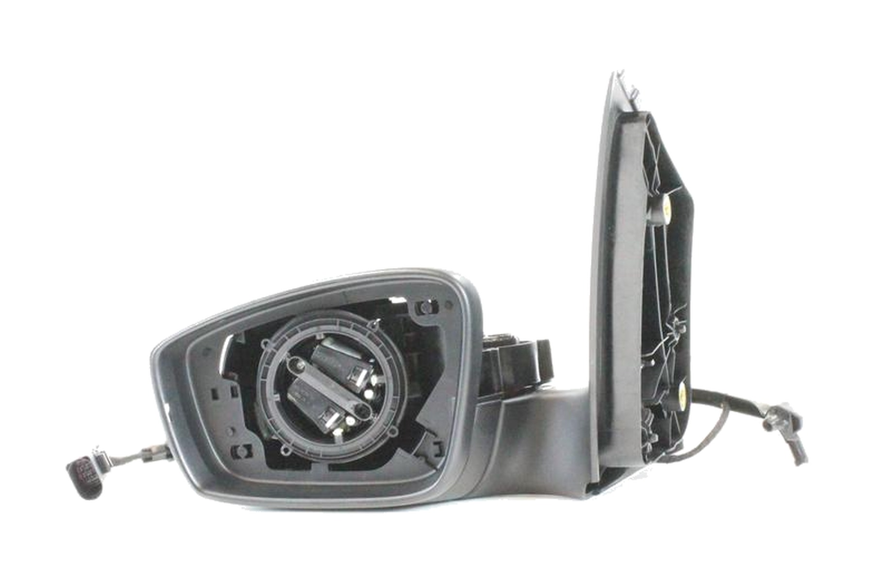 Espelho Retrovisor Preto Esquerdo (Motorista) Elétrico VW 1SB857507C9B9