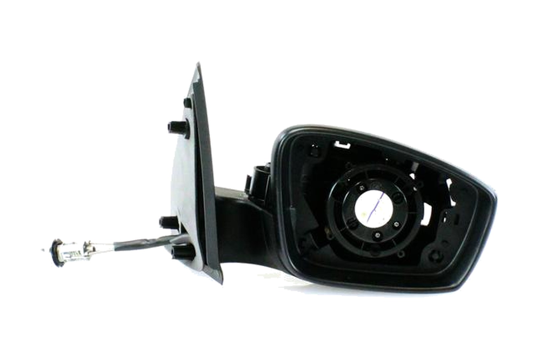 Espelho Retrovisor Preto Direito (Passageiro) Manual VW 5U7857508F9B9 - Imagem 2