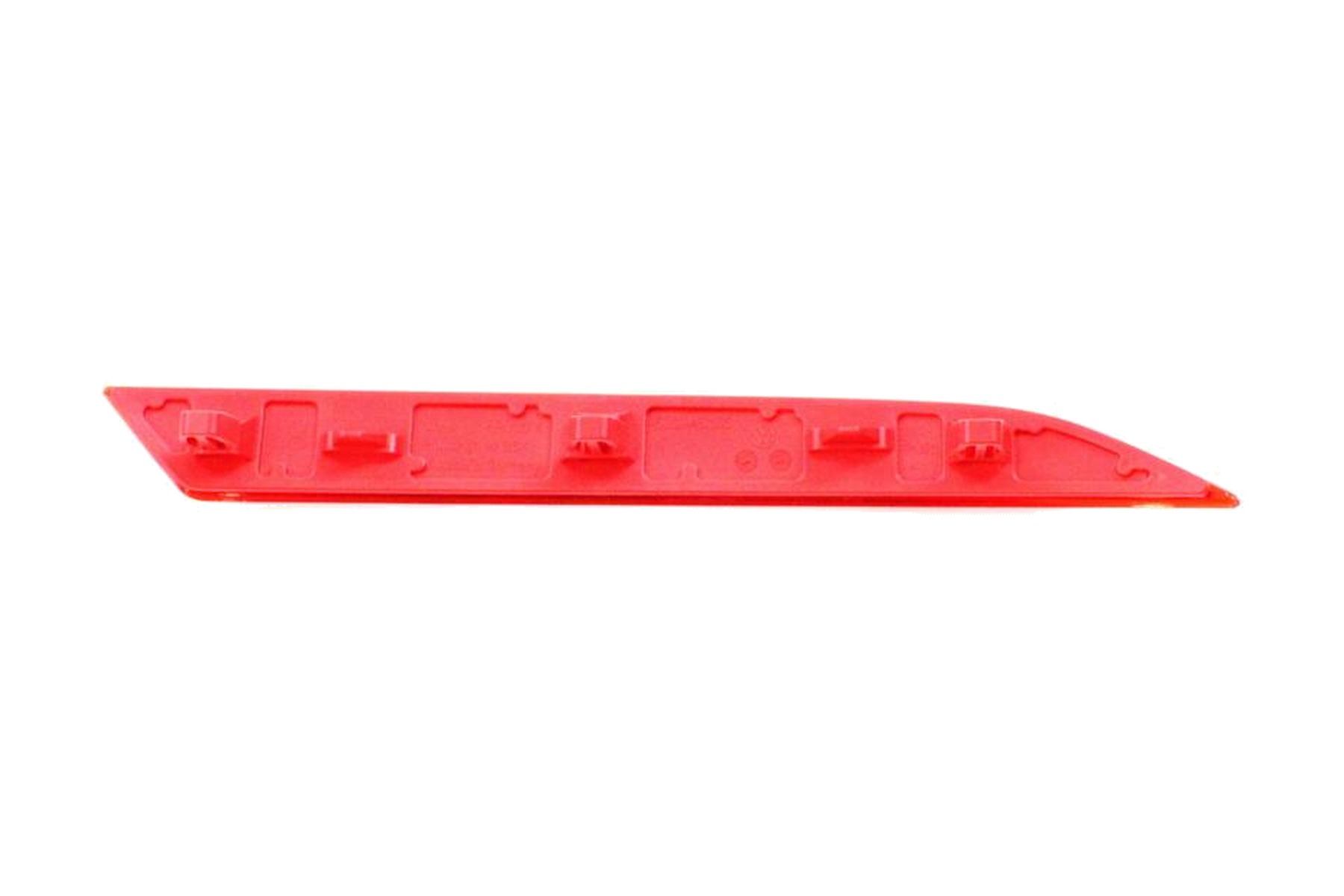 Refletor de Para-choque Vermelho Traseiro Esquerdo (Motorista) VW 5U6945105 - Imagem 3
