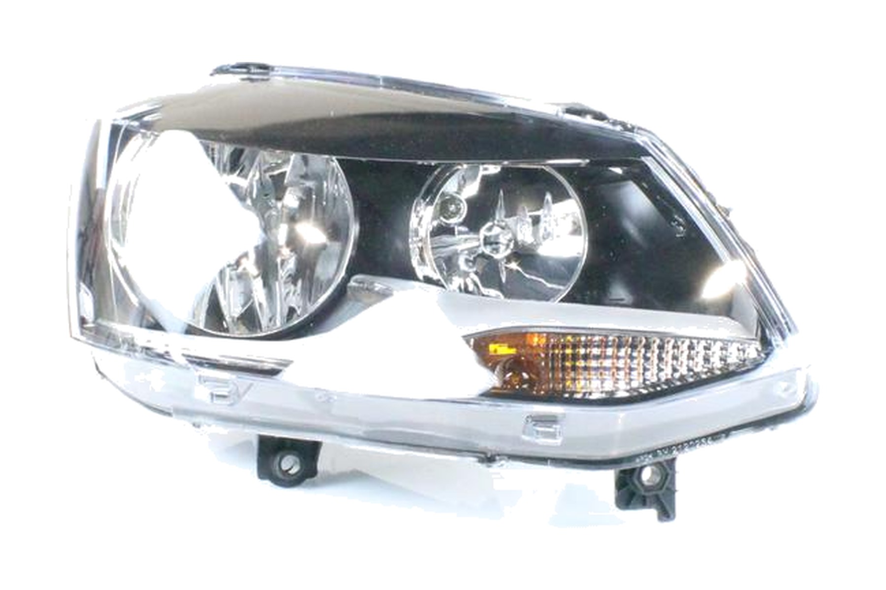 Farol Máscara Negra Direito (Passageiro) VW 5Z1941008M - Imagem 3