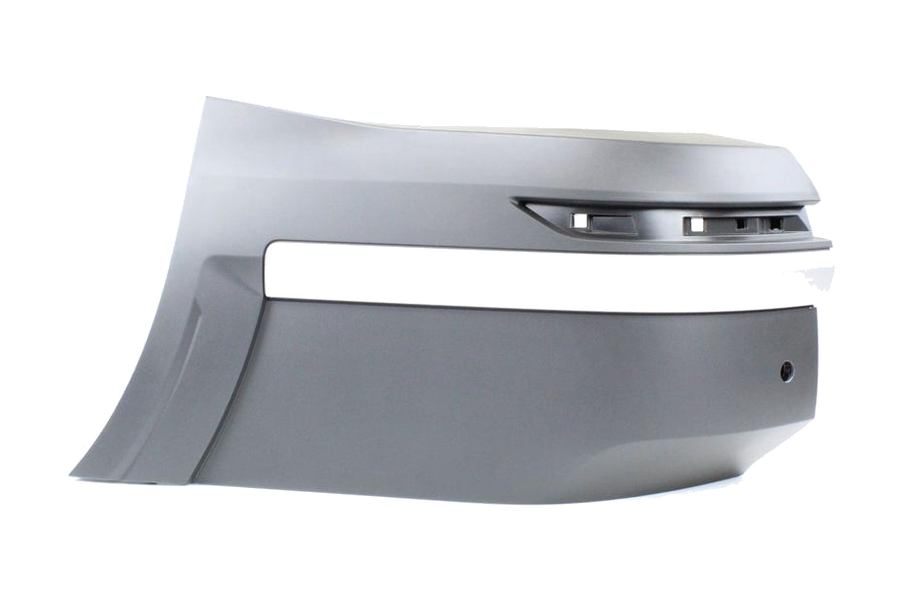 Para-choque Traseiro Direito (Passageiro) Texturizado Preto Fosco Prata VW 5U7807142MBAJ - Imagem 2