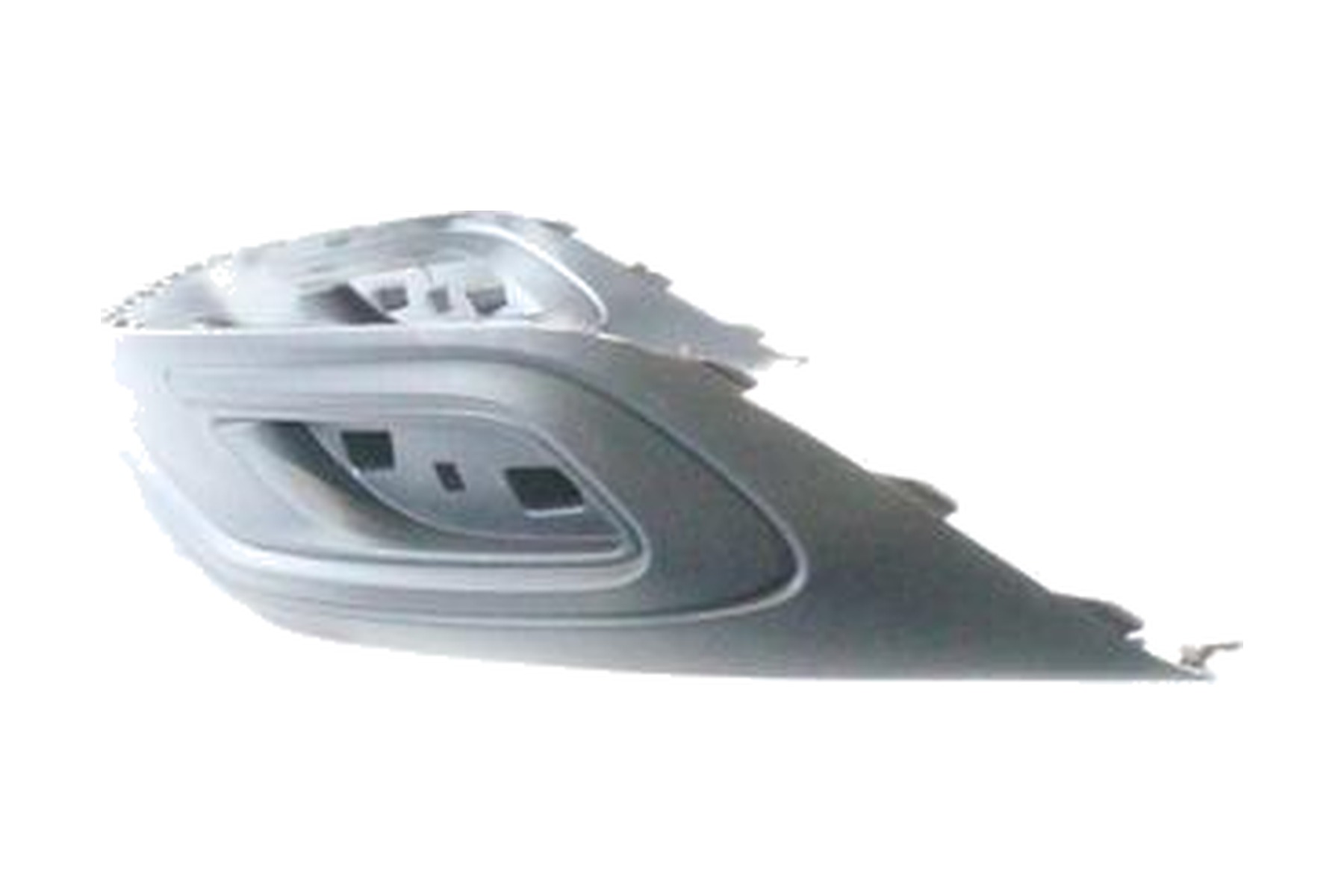 Spoiler Difusor de Para-choque Traseiro Central Preto Texturizado VW 6EC807568C9B9 - Imagem 7