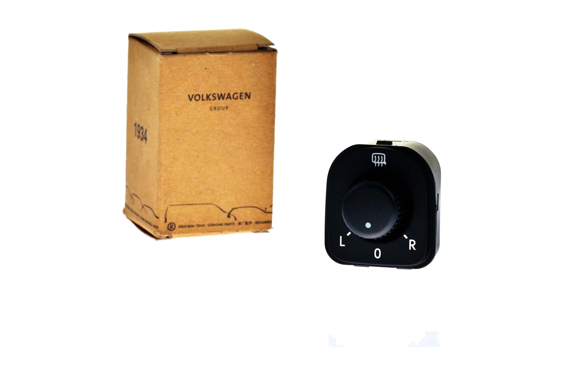 Botão de Regulagem de Espelho Retrovisor Elétrico VW 2H0959565REH