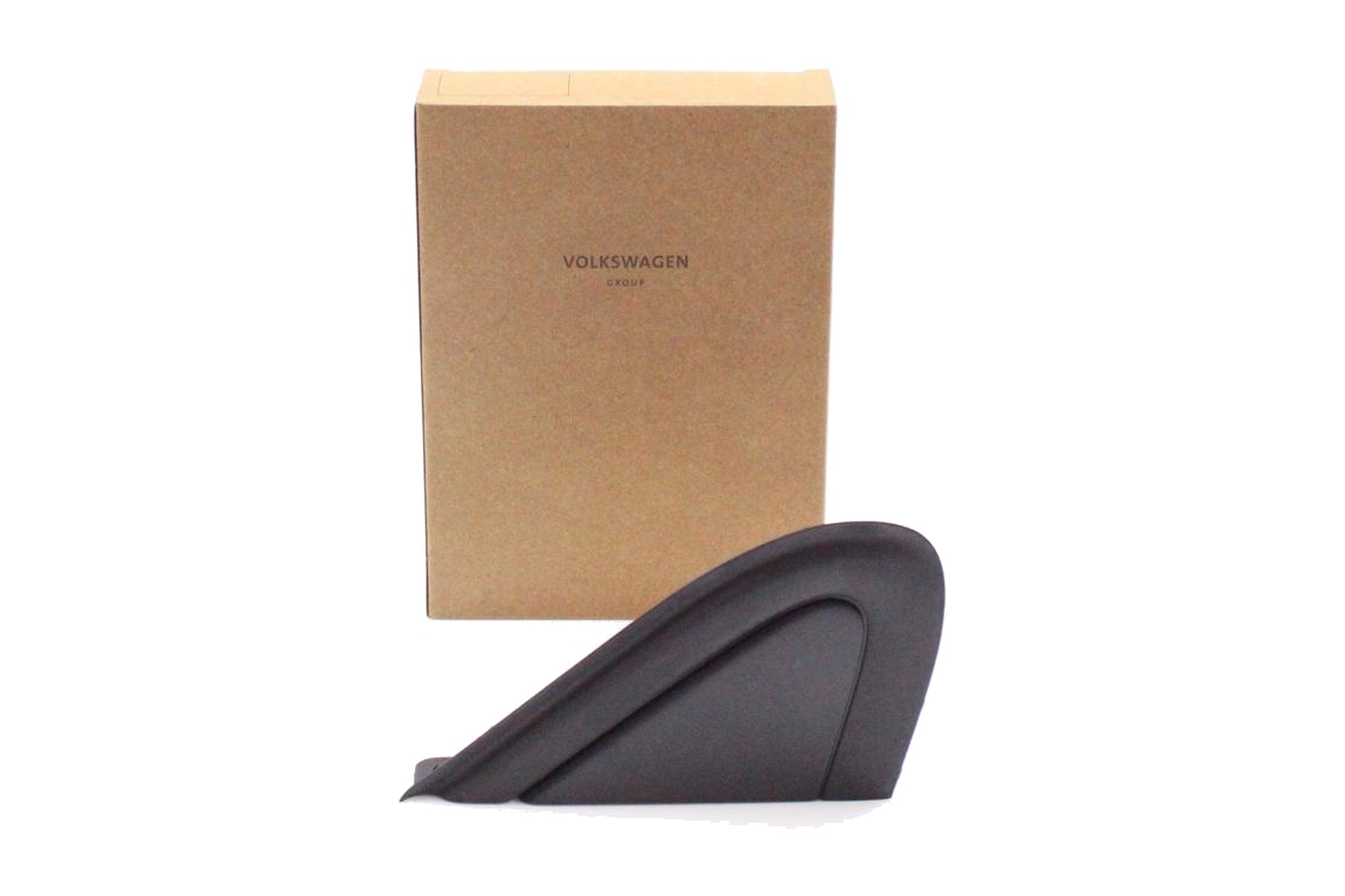 Moldura de Base de Espelho Retrovisor Preto Direito (Passageiro) VW 6Q08532749B9
