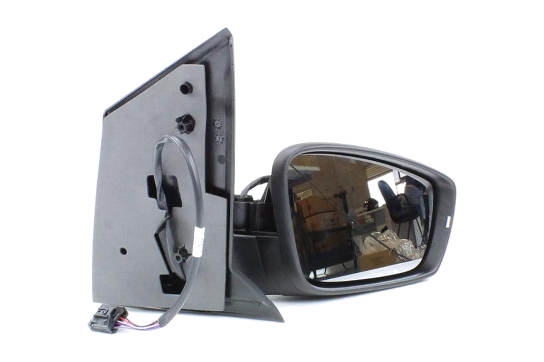 Espelho Retrovisor Preto Direito (Passageiro) Elétrico VW 5Z1857508L9B9 - Imagem 23