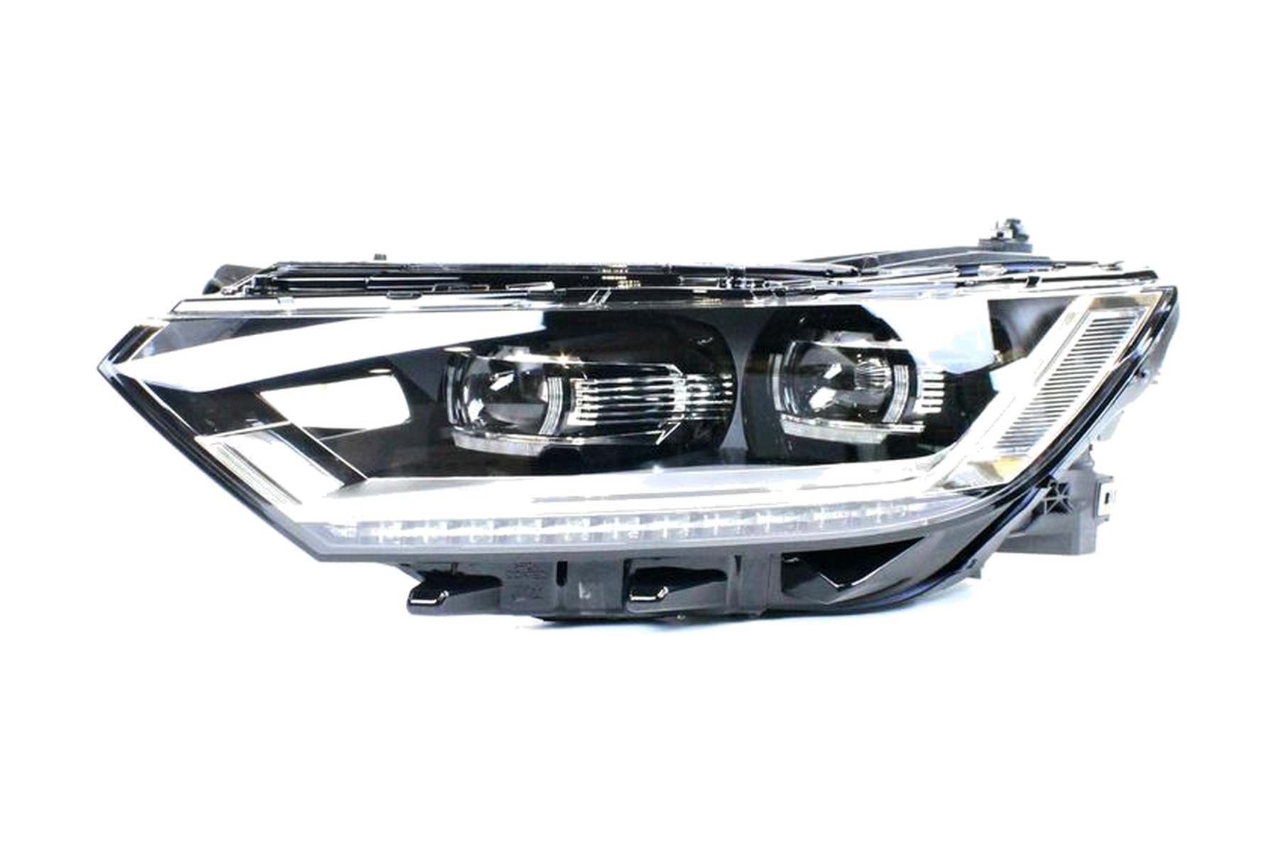 Farol Máscara Negra LED Esquerdo (Motorista) VW 3G1941113A