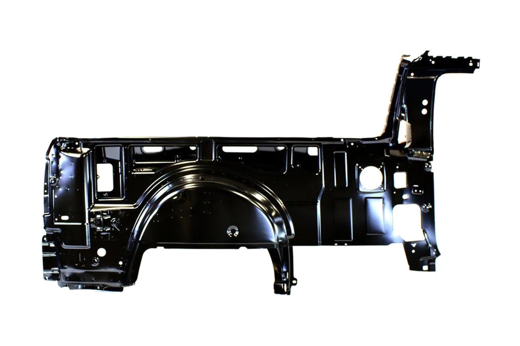 Chapa de Caixa de Roda Lateral Interno Traseiro VW 5U7809403BGRU - Imagem 2