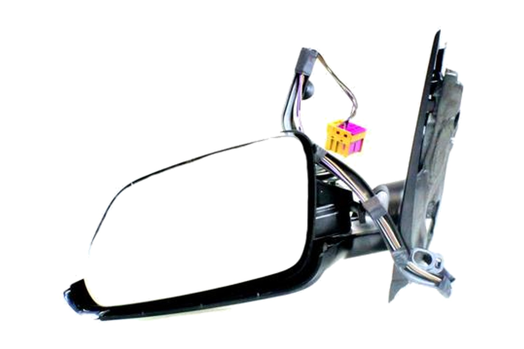 Espelho Retrovisor Preto Esquerdo (Motorista) Elétrico VW 6QE857507A9B9