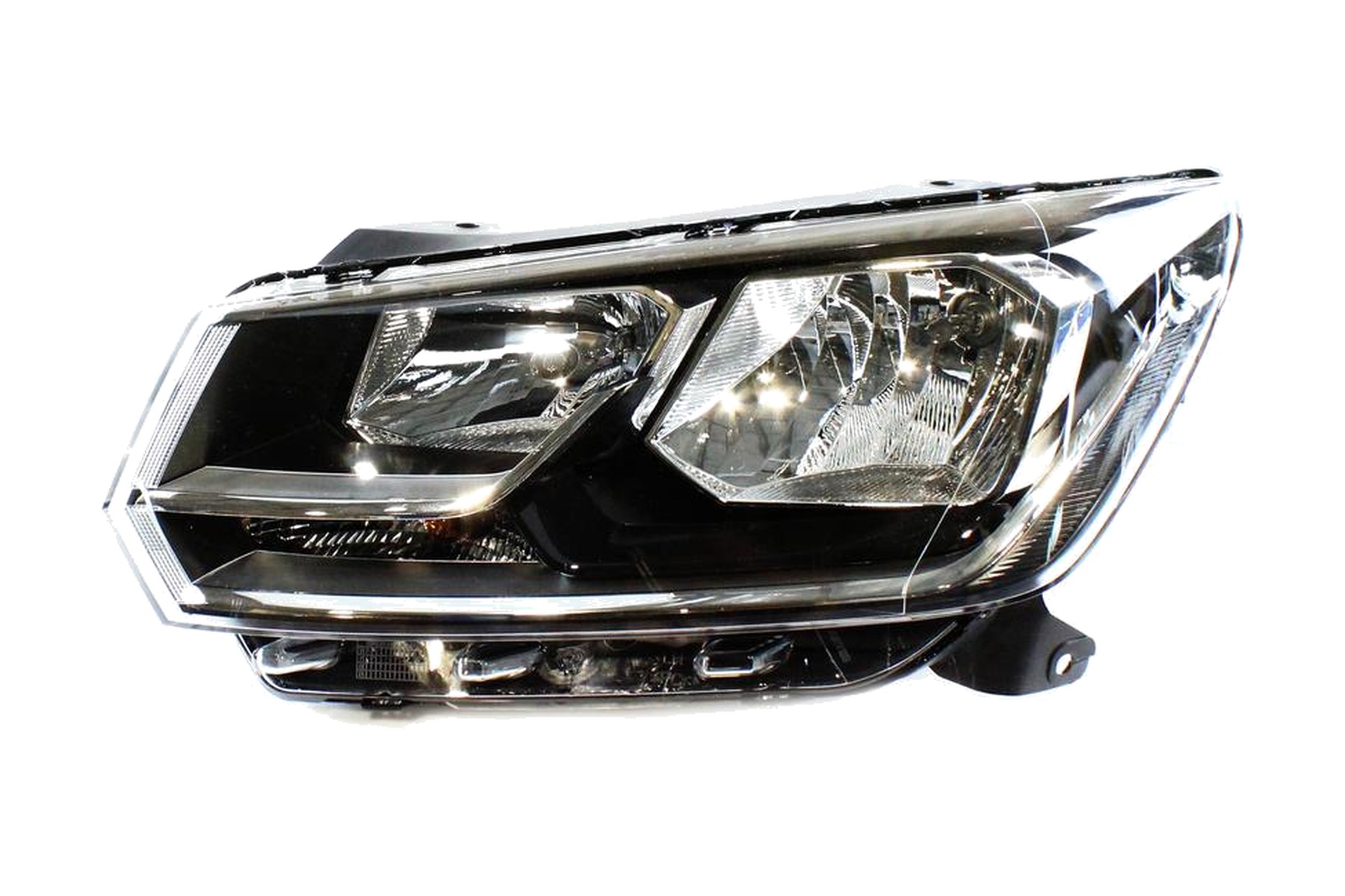 Farol Máscara Negra Esquerdo (Motorista) VW 5U7941007B