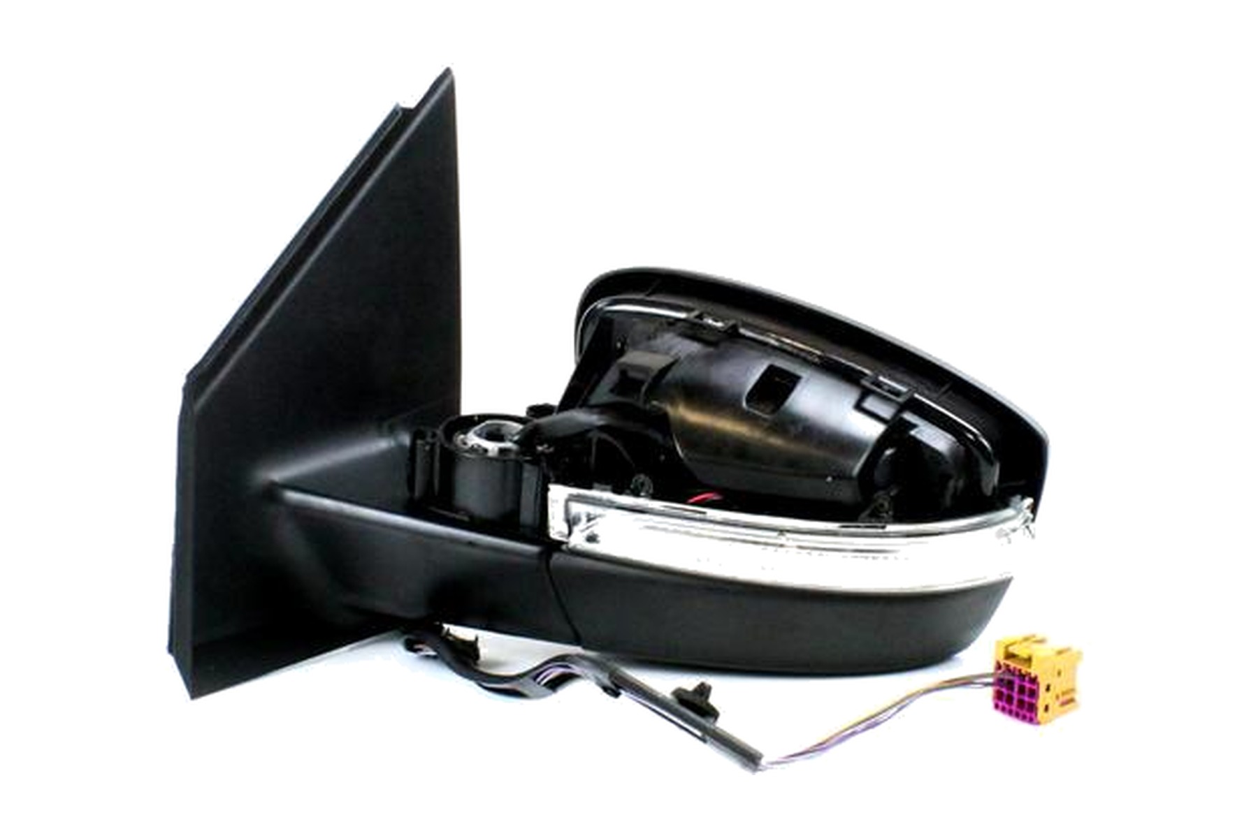 Espelho Retrovisor Preto Esquerdo (Motorista) Elétrico VW 6QE857507C9B9 - Imagem 15