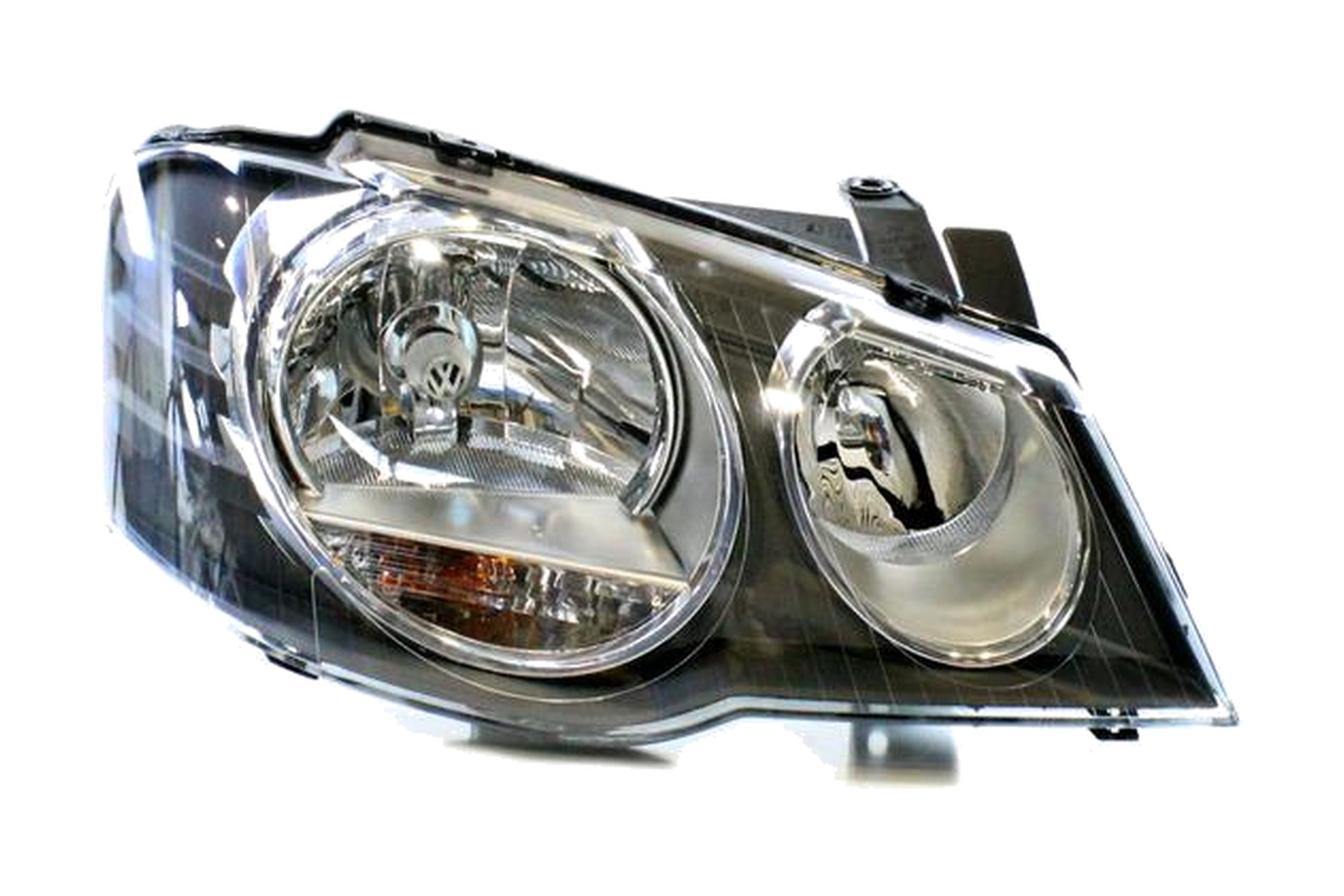 Farol Direito (Passageiro) Máscara Negra Duplo VW 1JE941016G