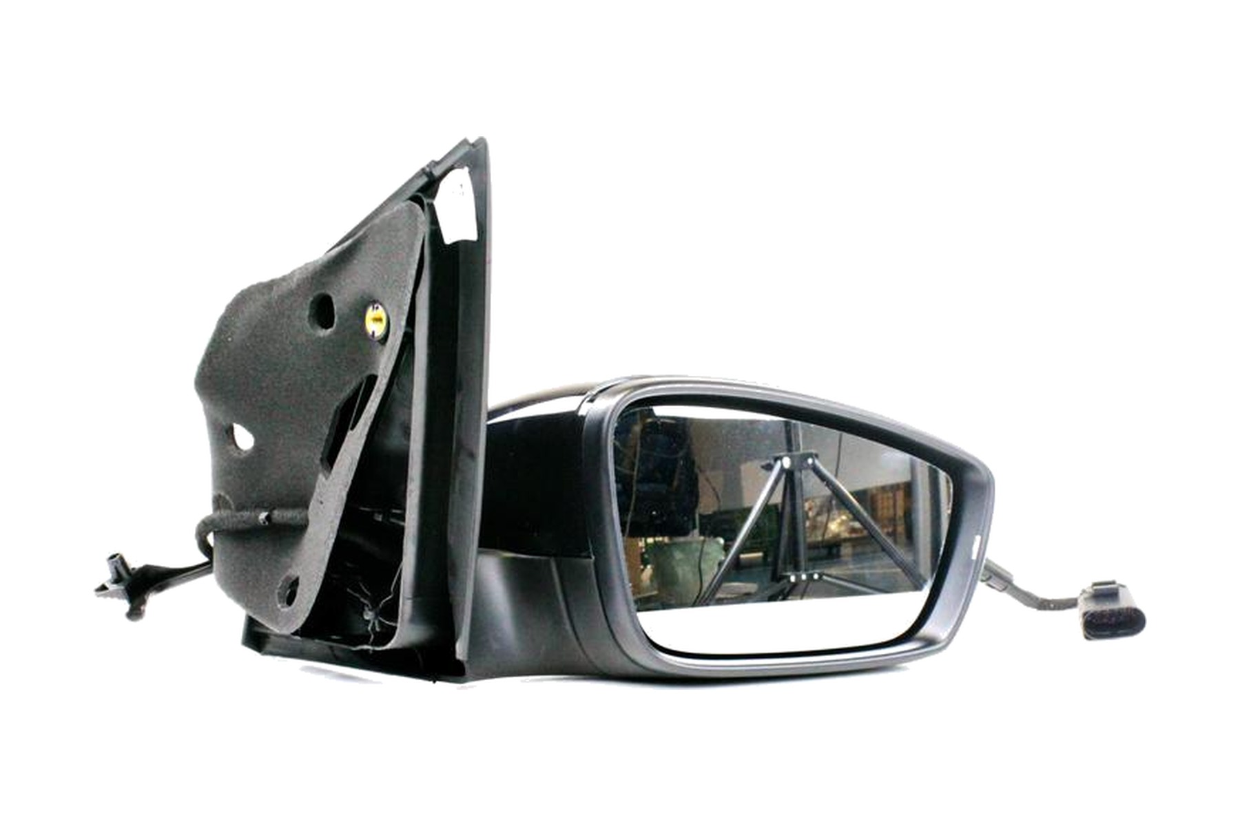 Espelho Retrovisor Preto Direito (Passageiro) Elétrico VW 1SB857508F9B9 - Imagem 24