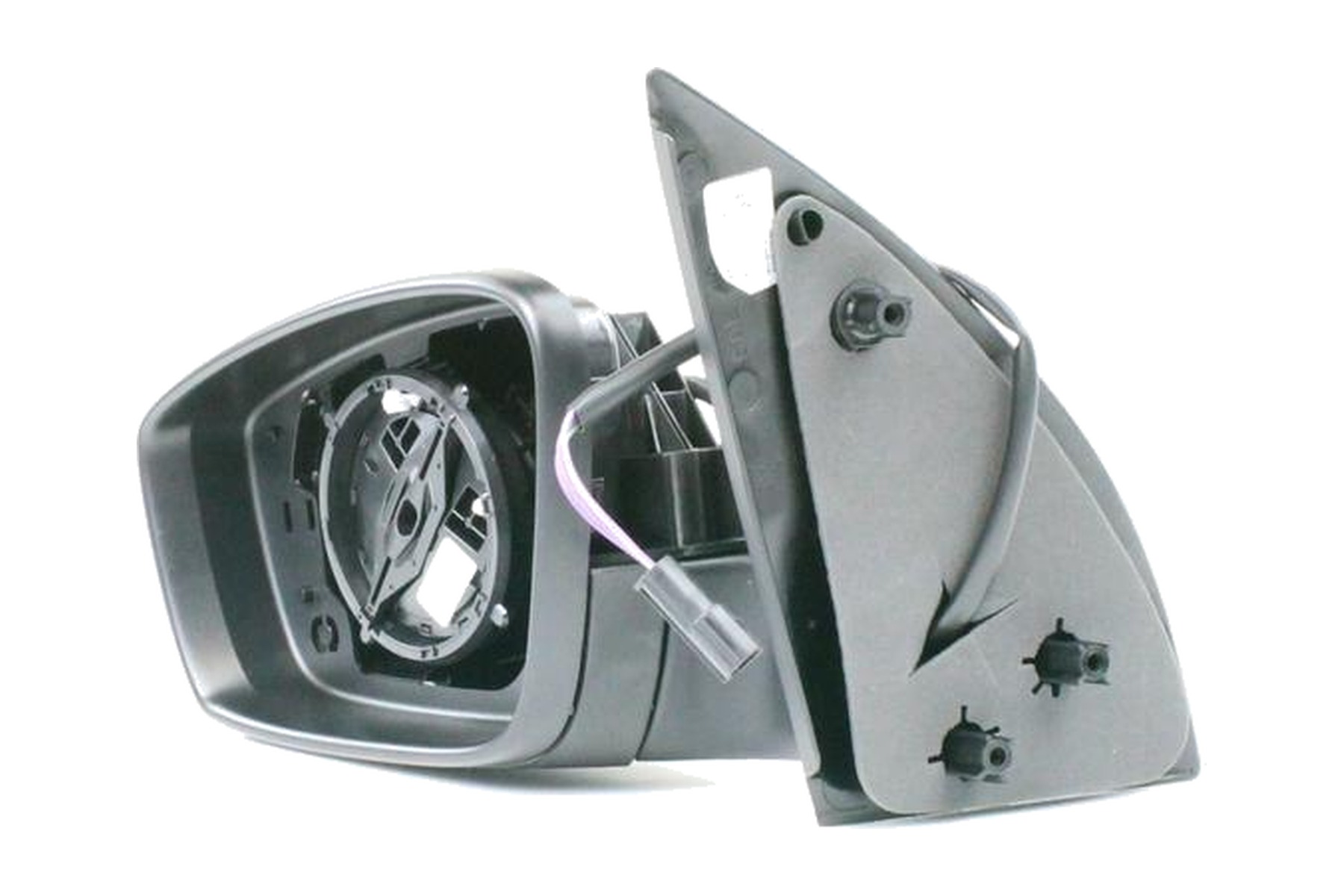 Espelho Retrovisor Preto Esquerdo (Motorista) Elétrico VW 5U1857507M1NN - Imagem 4