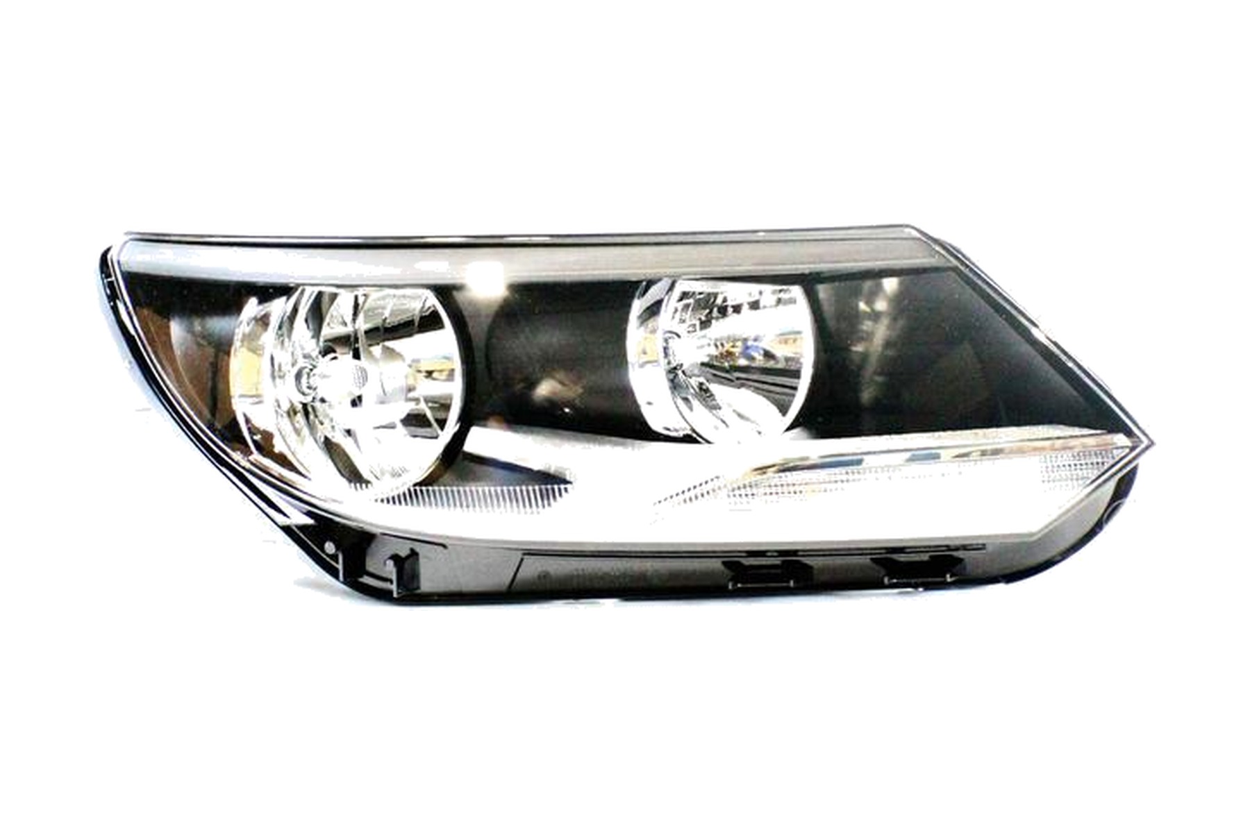 Farol Direito (Passageiro) Máscara Negra VW 5N1941006C