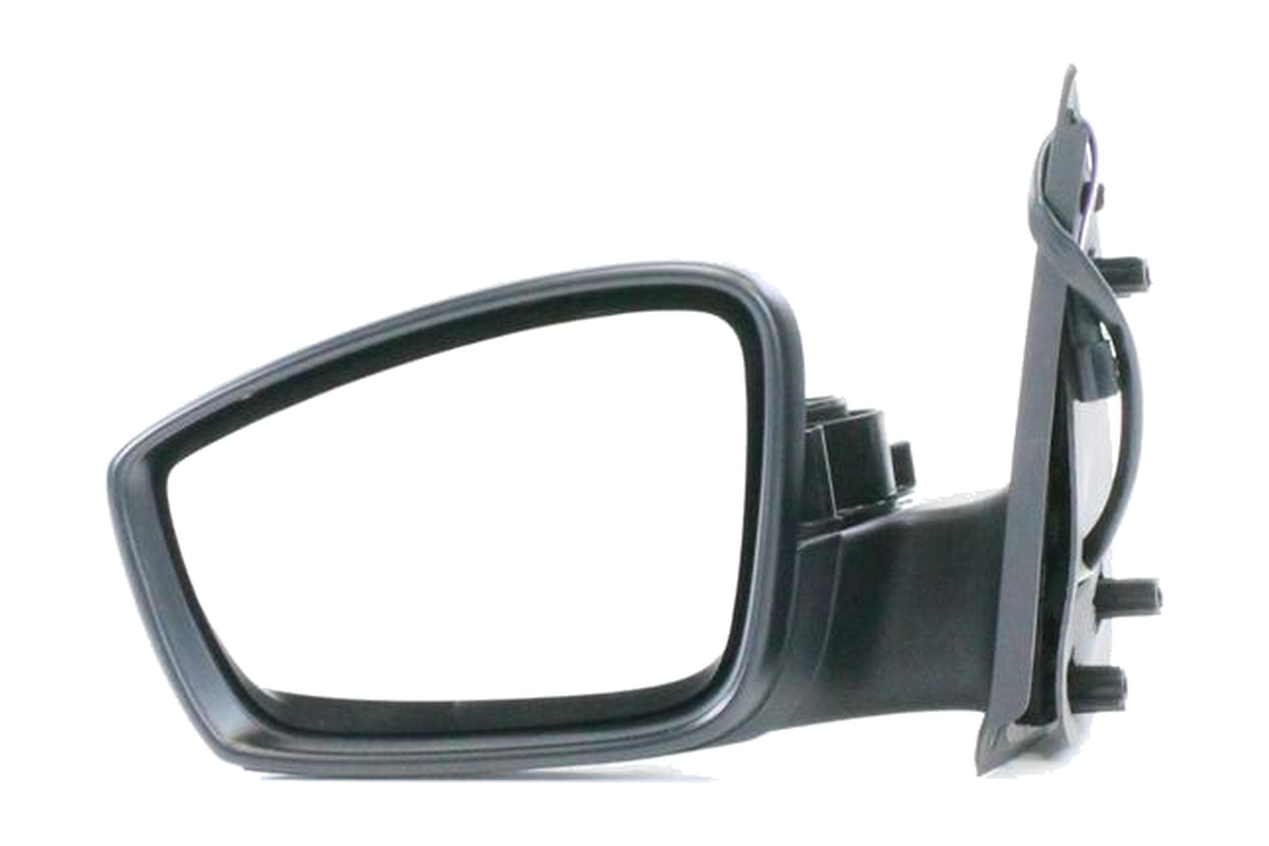 Espelho Retrovisor Preto Esquerdo (Motorista) Elétrico VW 5U7857507H1NN