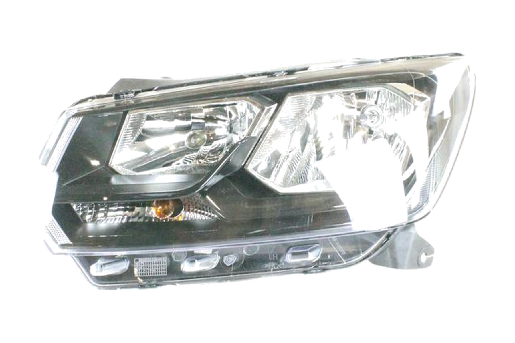 Farol Máscara Negra Esquerdo (Motorista) VW 5U7941007D - Imagem 24