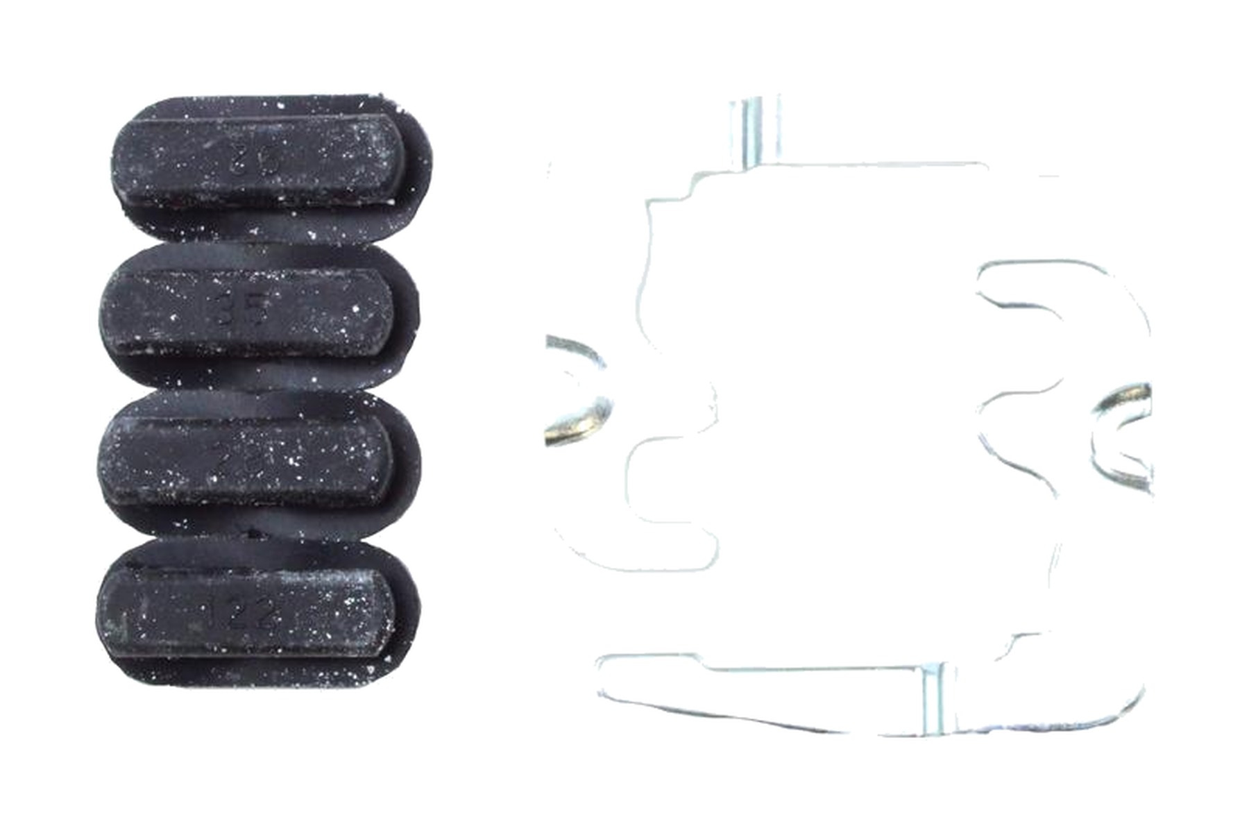 Kit de Molas de Regulagem de Sapata de Freio VW 2H0698545B - Imagem 3
