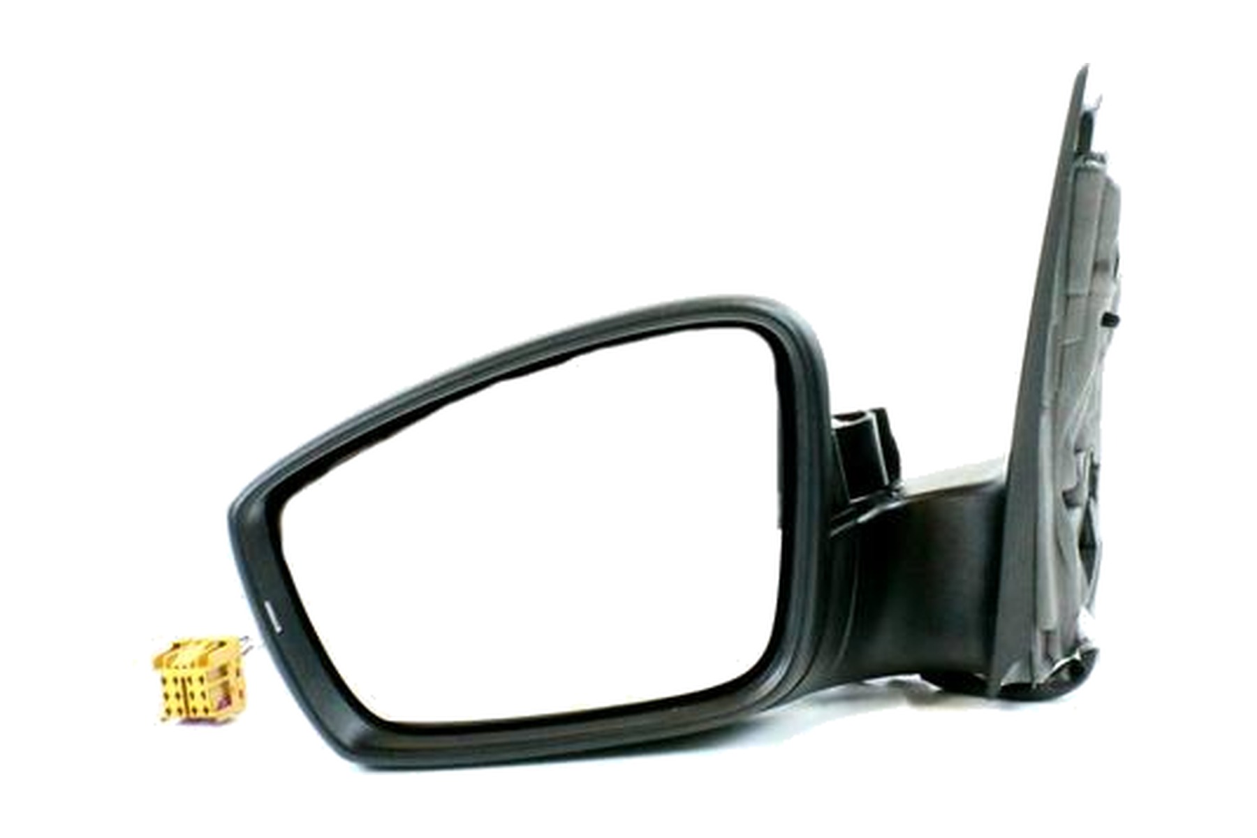 Espelho Retrovisor Preto Esquerdo (Motorista) Elétrico VW 6QE857507C9B9