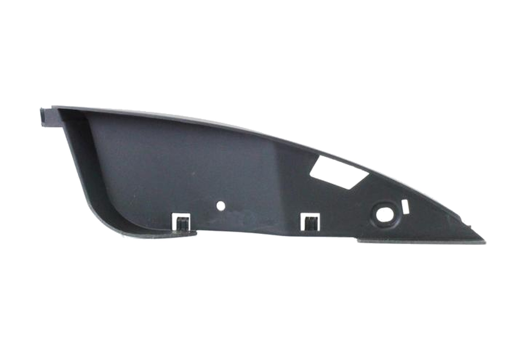 Spoiler Difusor de Para-choque Dianteiro Esquerdo (Motorista) Preto Texturizado VW 2HH805903A9B9 - Imagem 2