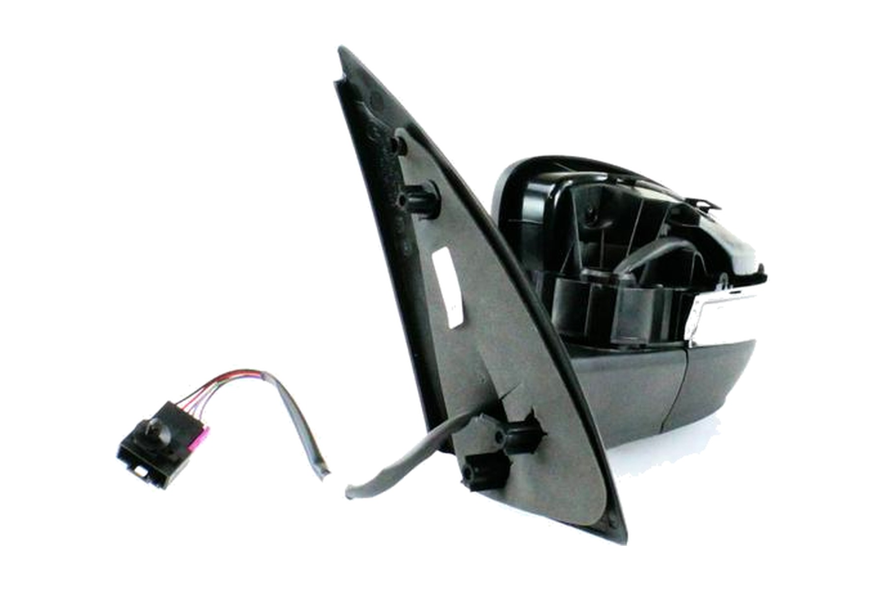 Espelho Retrovisor Preto Esquerdo (Motorista) Elétrico VW 5U1857507N9B9 - Imagem 9