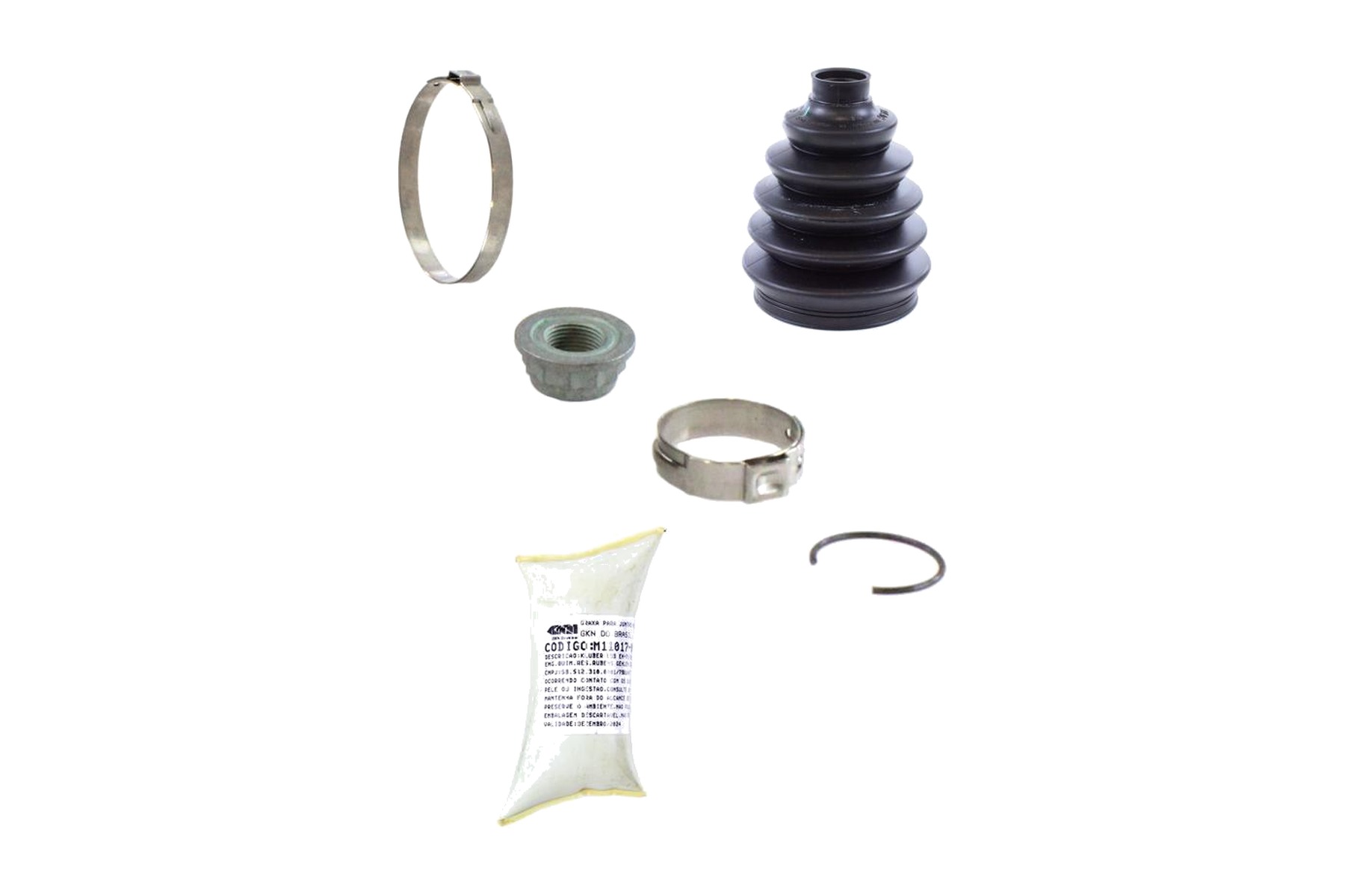 Kit de Coifa de Junta Homocinética VW 5U0498203C - Imagem 3