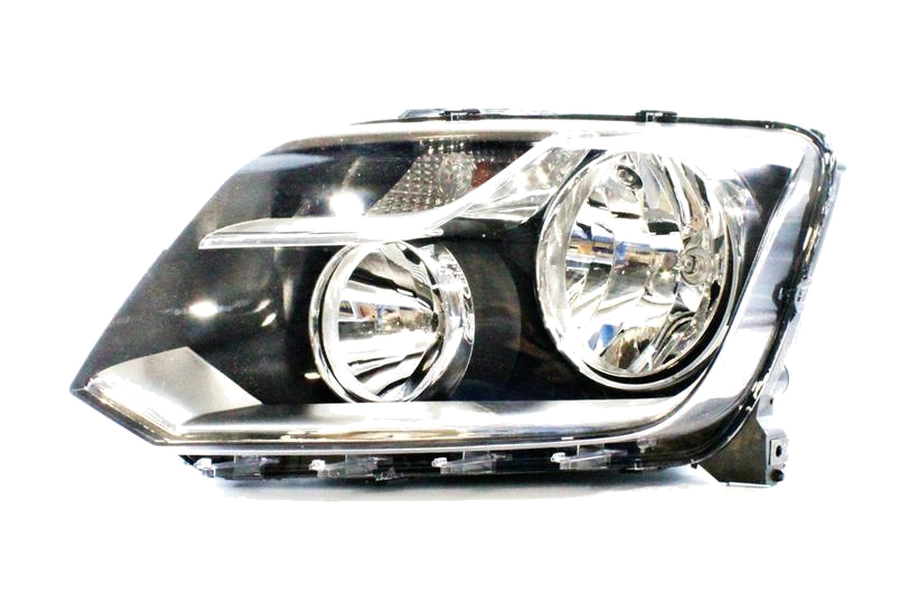 Farol Máscara Negra Esquerdo (Motorista) VW 2H1941015L
