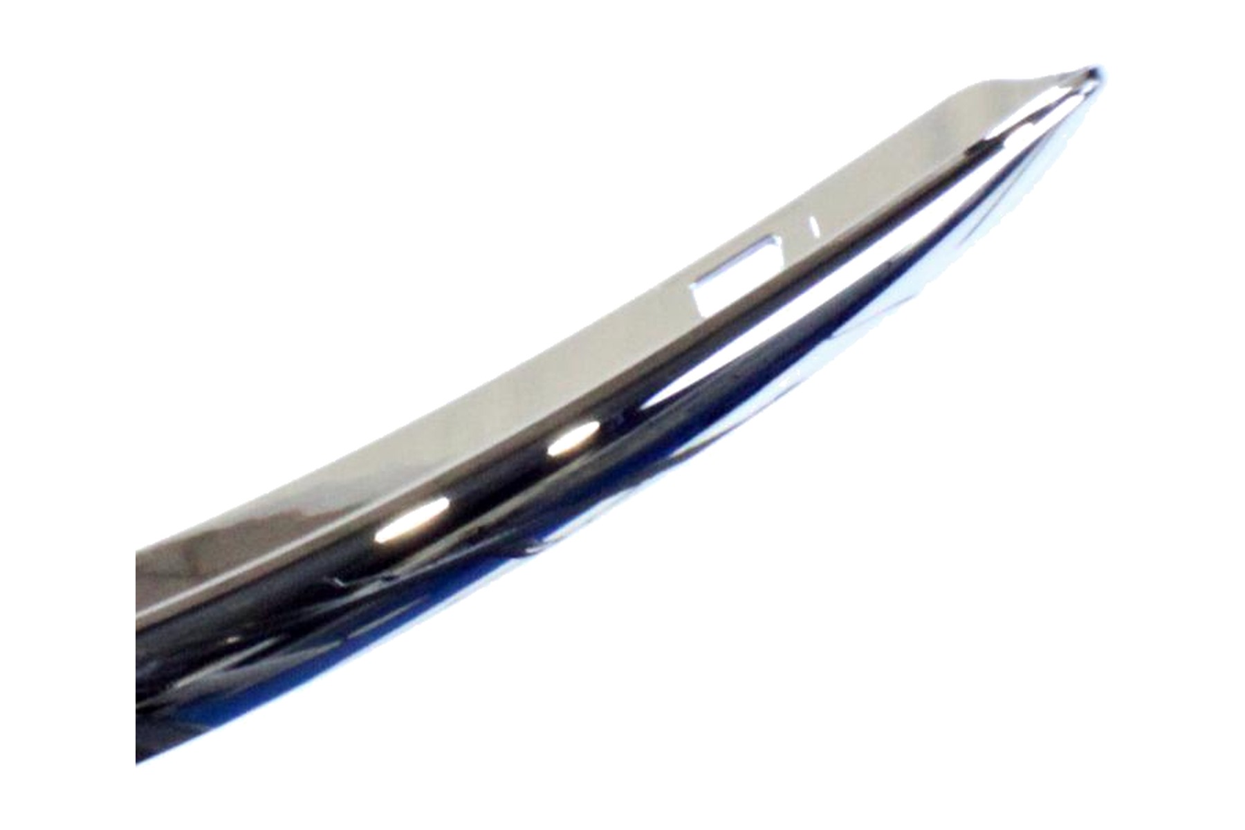Friso de Moldura de Farol de Milha Dianteiro Esquerdo (Motorista) Cromado Brilhante VW 1K0807243A2ZZ - Imagem 2