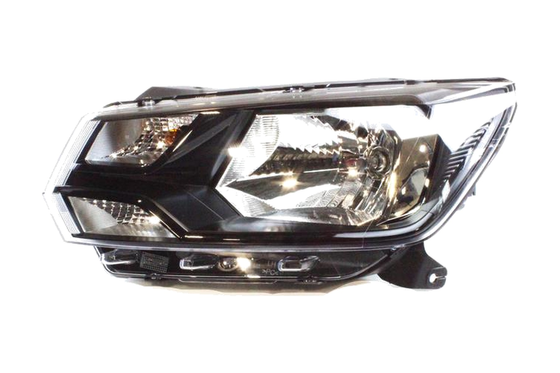 Farol Máscara Negra Esquerdo (Motorista) VW 5U7941005