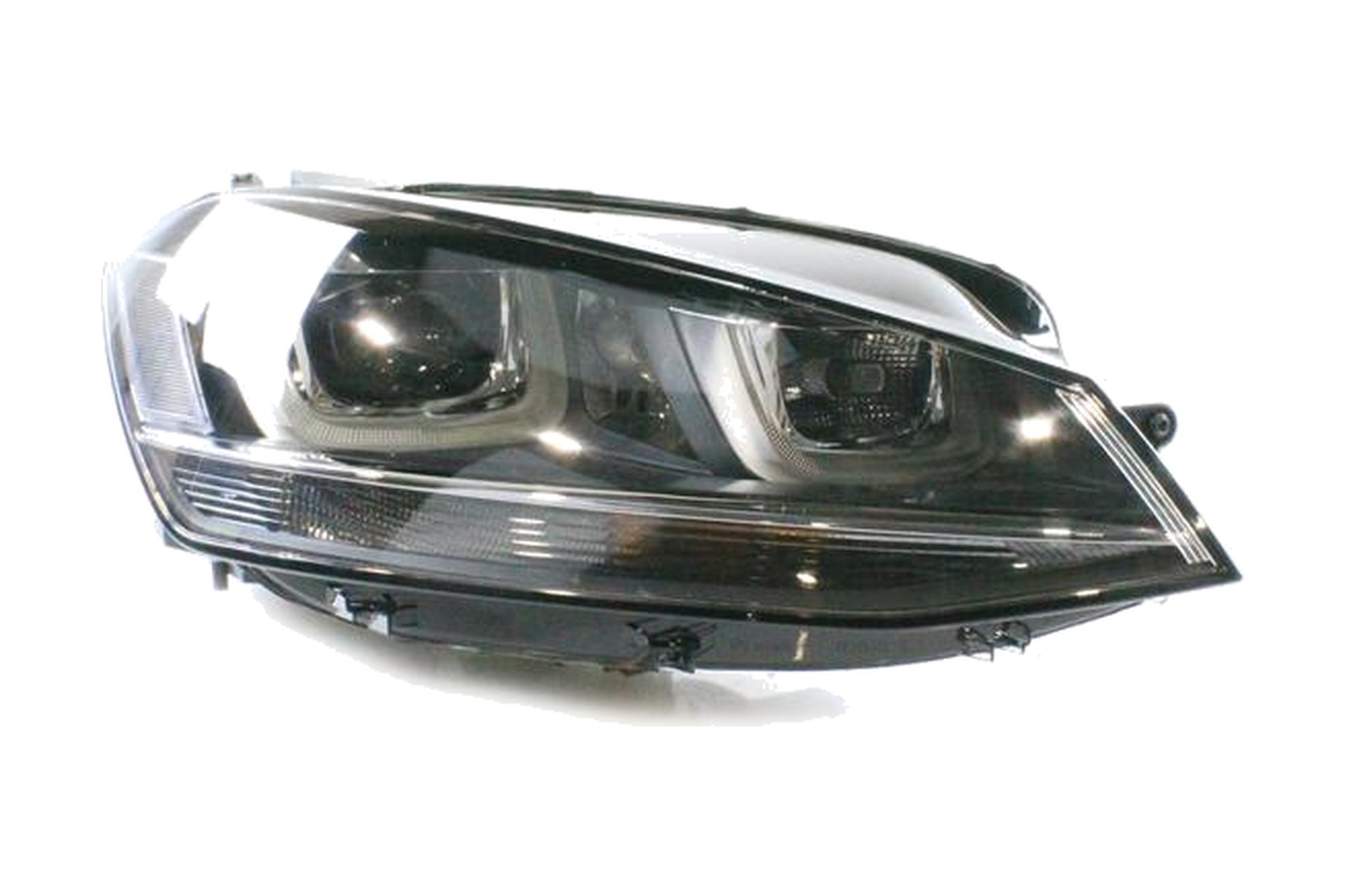 Farol Máscara Negra LED Direito (Passageiro) Xenon VW 5GM941754B - Imagem 3
