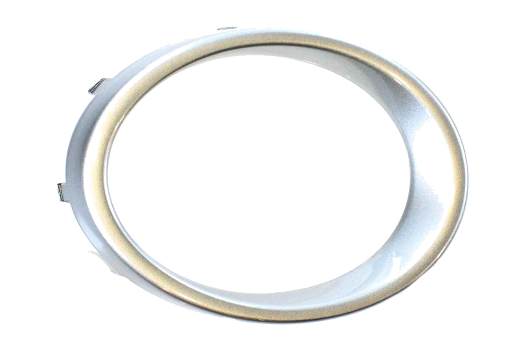 Friso de Moldura de Farol de Milha Prata Fosco Esquerdo (Motorista) Dianteiro VW 5U0853657APF9