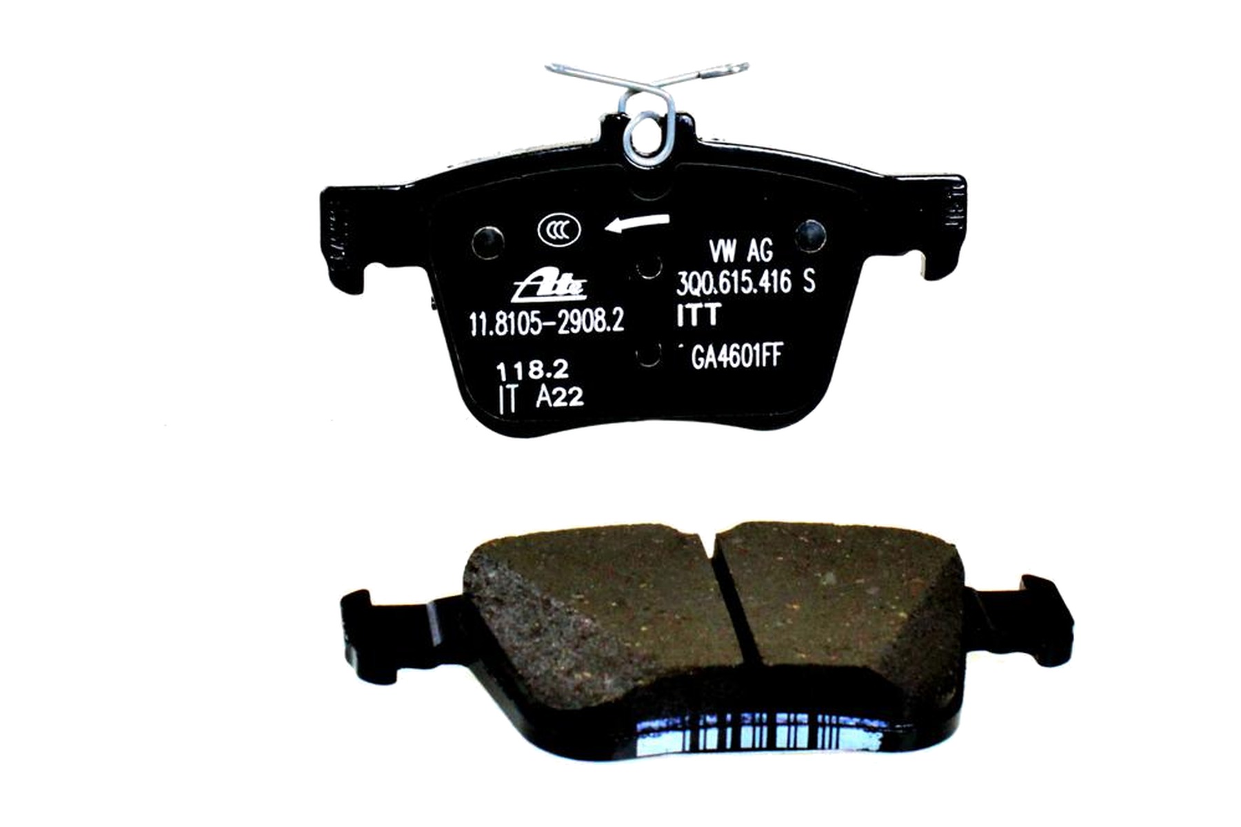 Pastilha de Freio Traseiro VW 3Q0698451J - Imagem 3