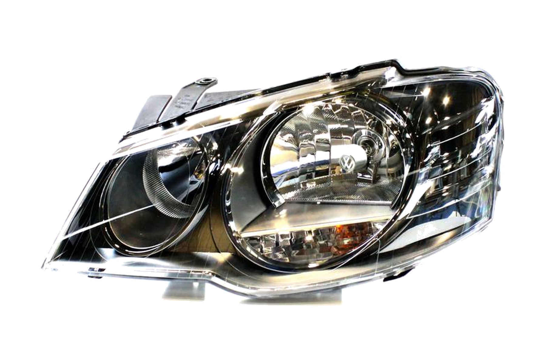 Farol Máscara Negra Esquerdo (Motorista) VW 1JE941015F