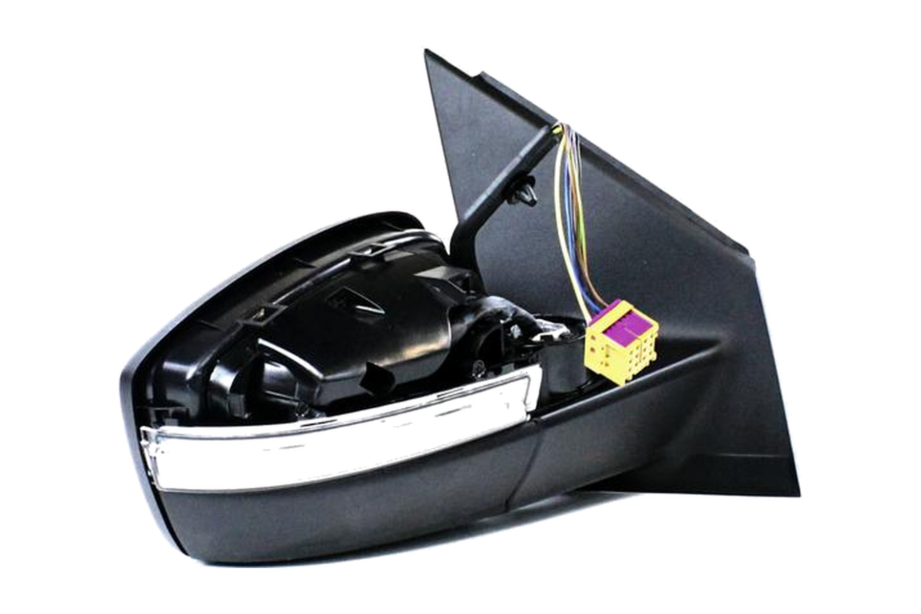 Espelho Retrovisor Preto Direito (Passageiro) Elétrico VW 6QE857508E9B9 - Imagem 10