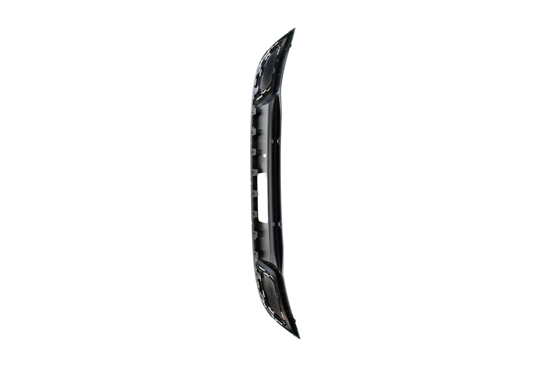 Spoiler Difusor de Para-choque Traseiro Central Preto Texturizado VW 5GB807568C9B9 - Imagem 2