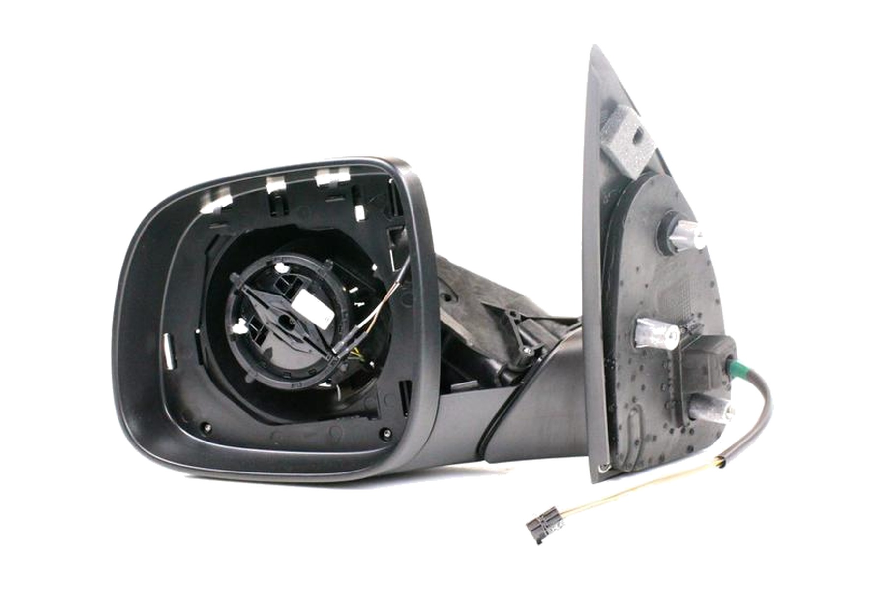 Espelho Retrovisor Preto Esquerdo (Motorista) Elétrico VW 2H1857507CQ9B9 - Imagem 2
