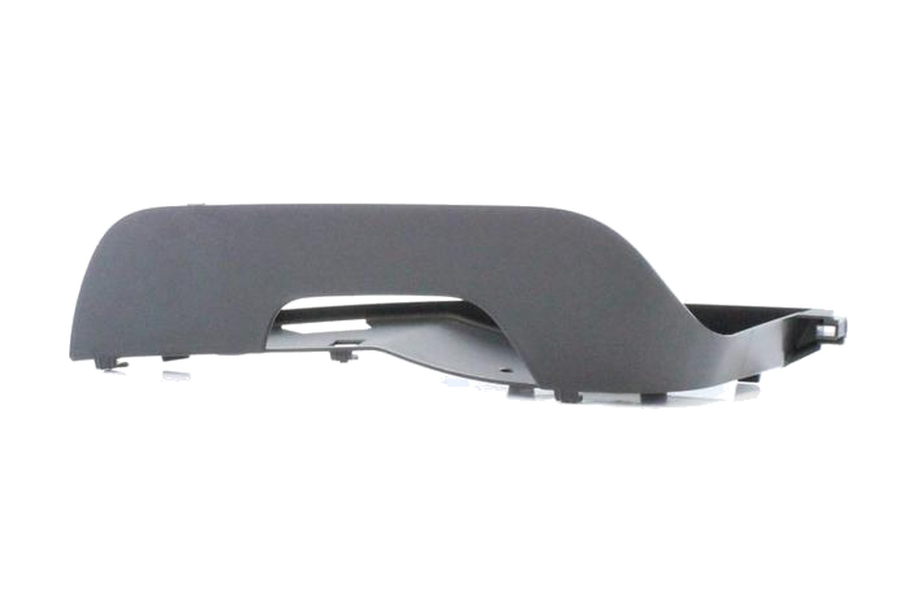 Spoiler Difusor de Para-choque Dianteiro Direito (Passageiro) Preto Texturizado VW 2HH8059049B9 - Imagem 2