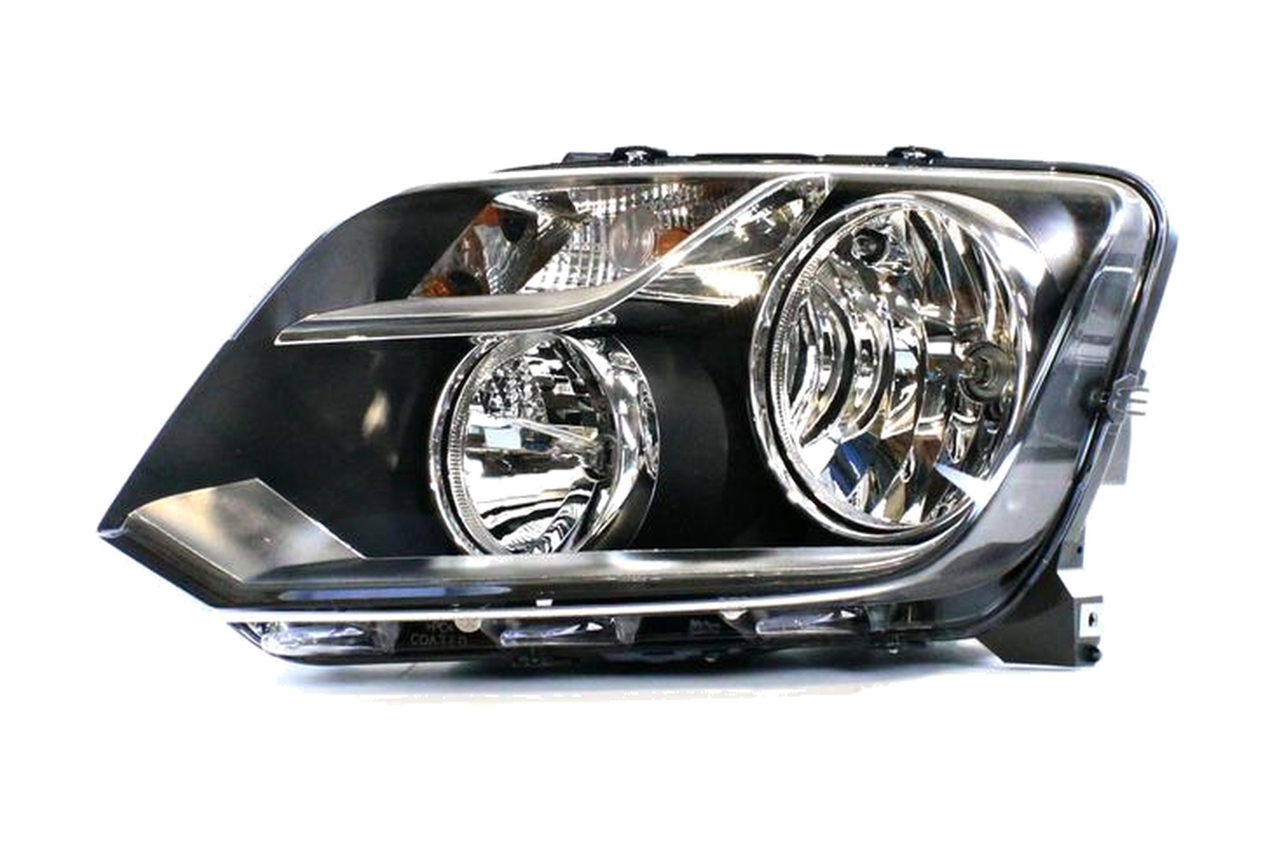 Farol Máscara Negra Esquerdo (Motorista) VW 2H1941015AN