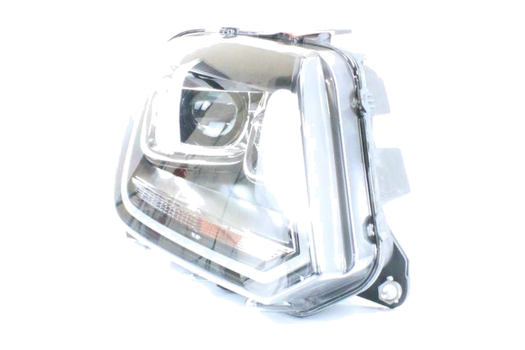 Farol Máscara Negra Direito (Passageiro) LED Xenon VW 2H1941018A - Imagem 5