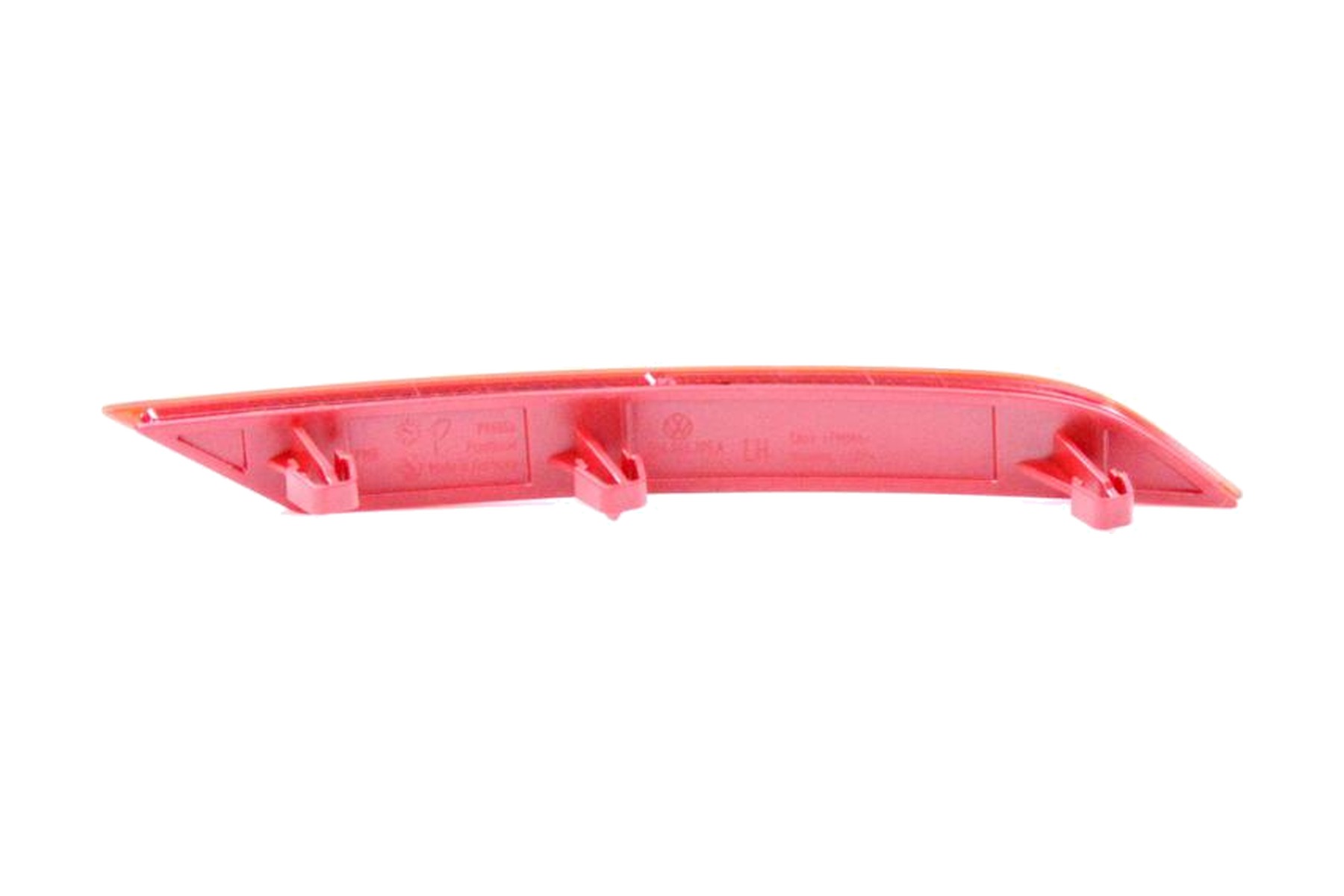 Refletor de Para-choque Vermelho Traseiro Esquerdo (Motorista) VW 5U6945105A - Imagem 13