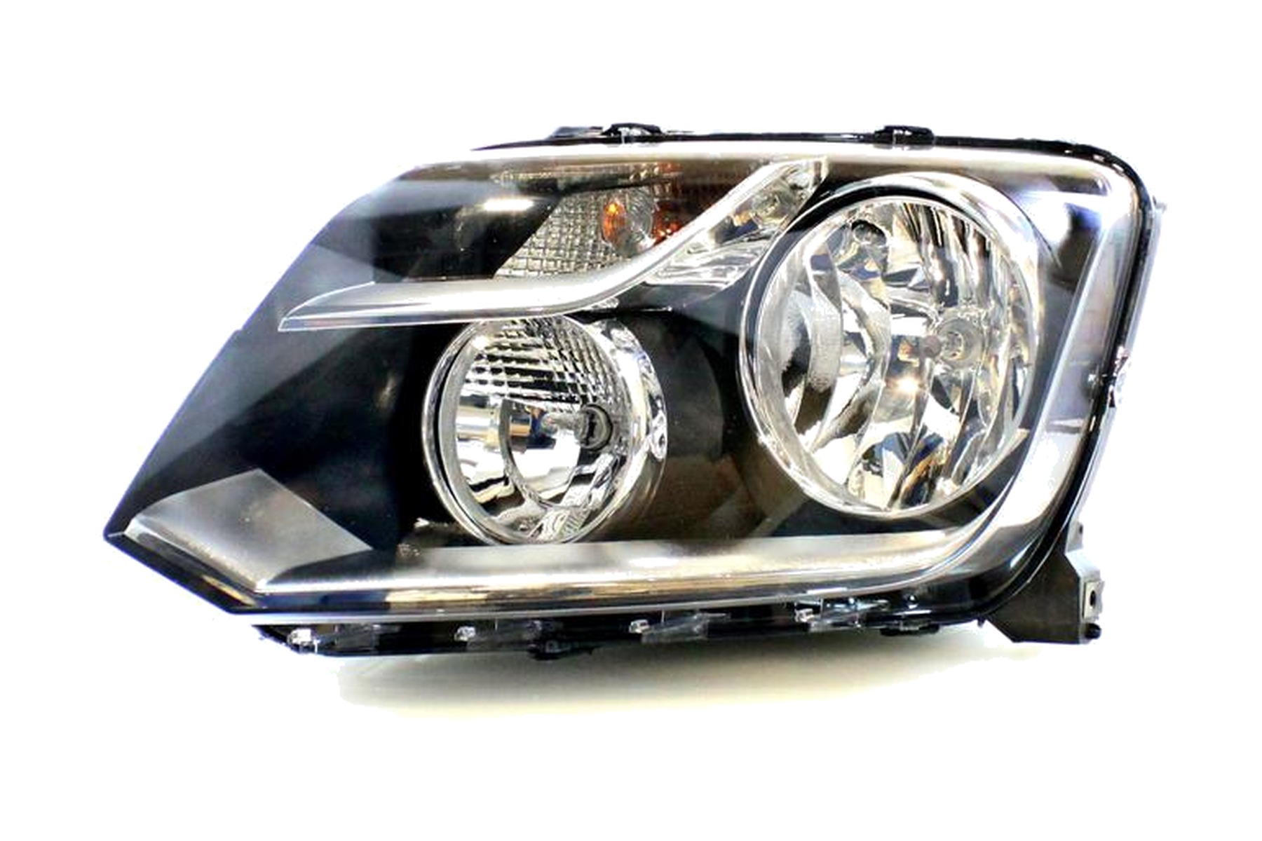 Farol Máscara Negra Esquerdo (Motorista) VW 2H1941015K