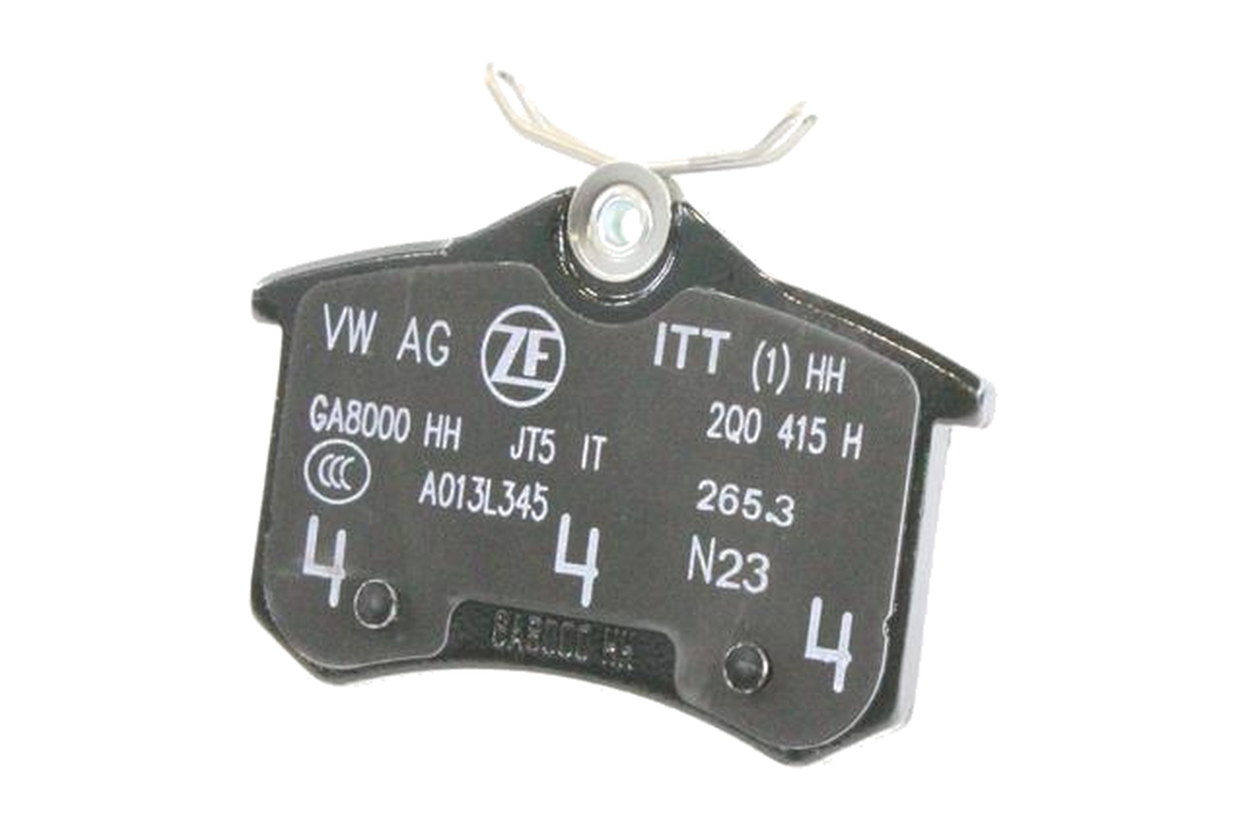 Pastilha de Freio VW 2Q0698451C - Imagem 3
