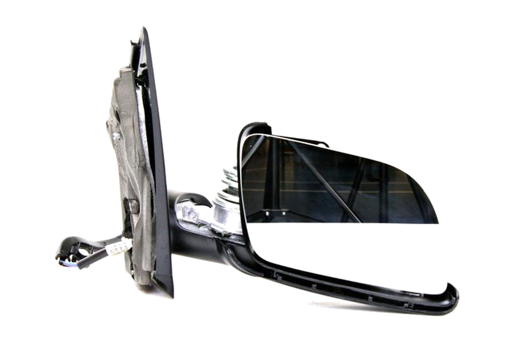 Espelho Retrovisor Preto Direito (Passageiro) Elétrico VW 6QE8575089B9 - Imagem 2