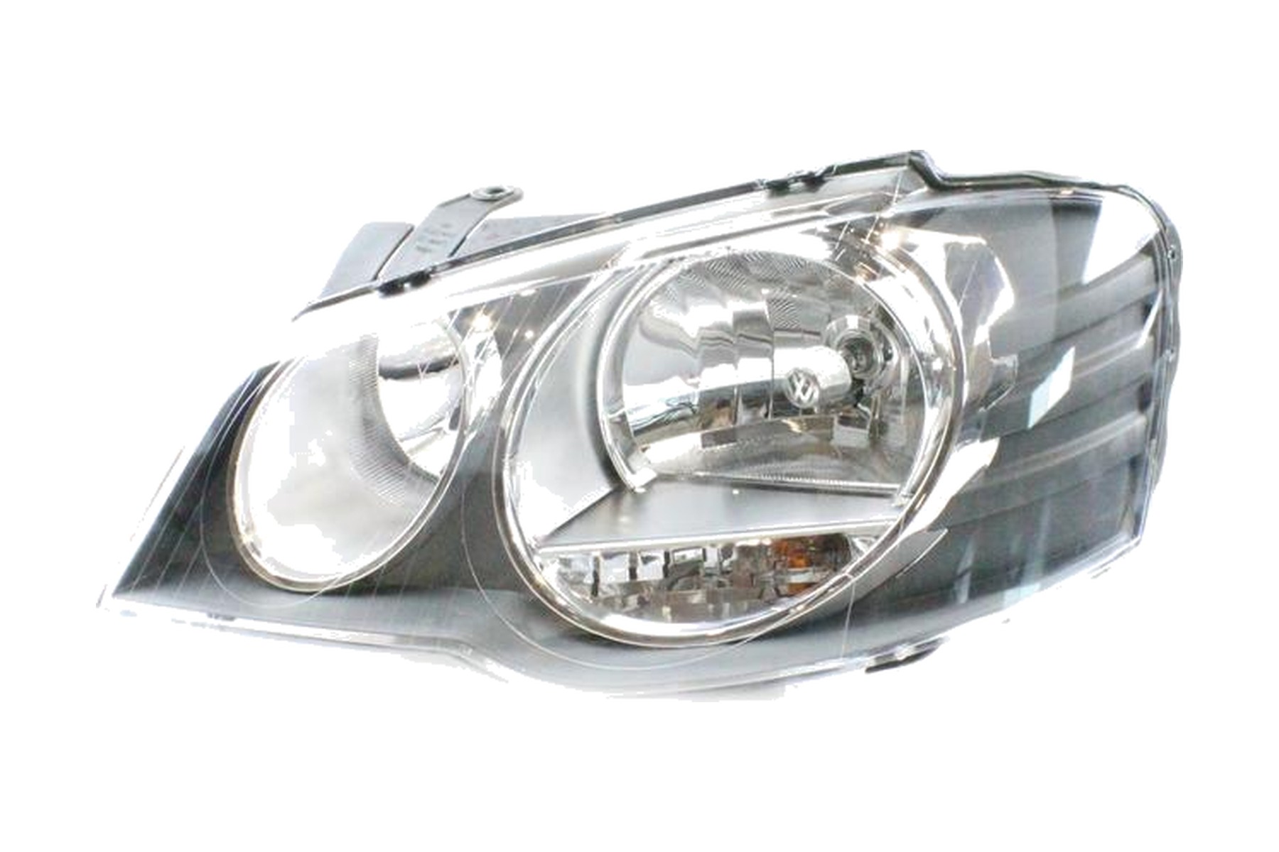 Farol Esquerdo (Motorista) Máscara Negra Duplo VW 1JE941015G - Imagem 2