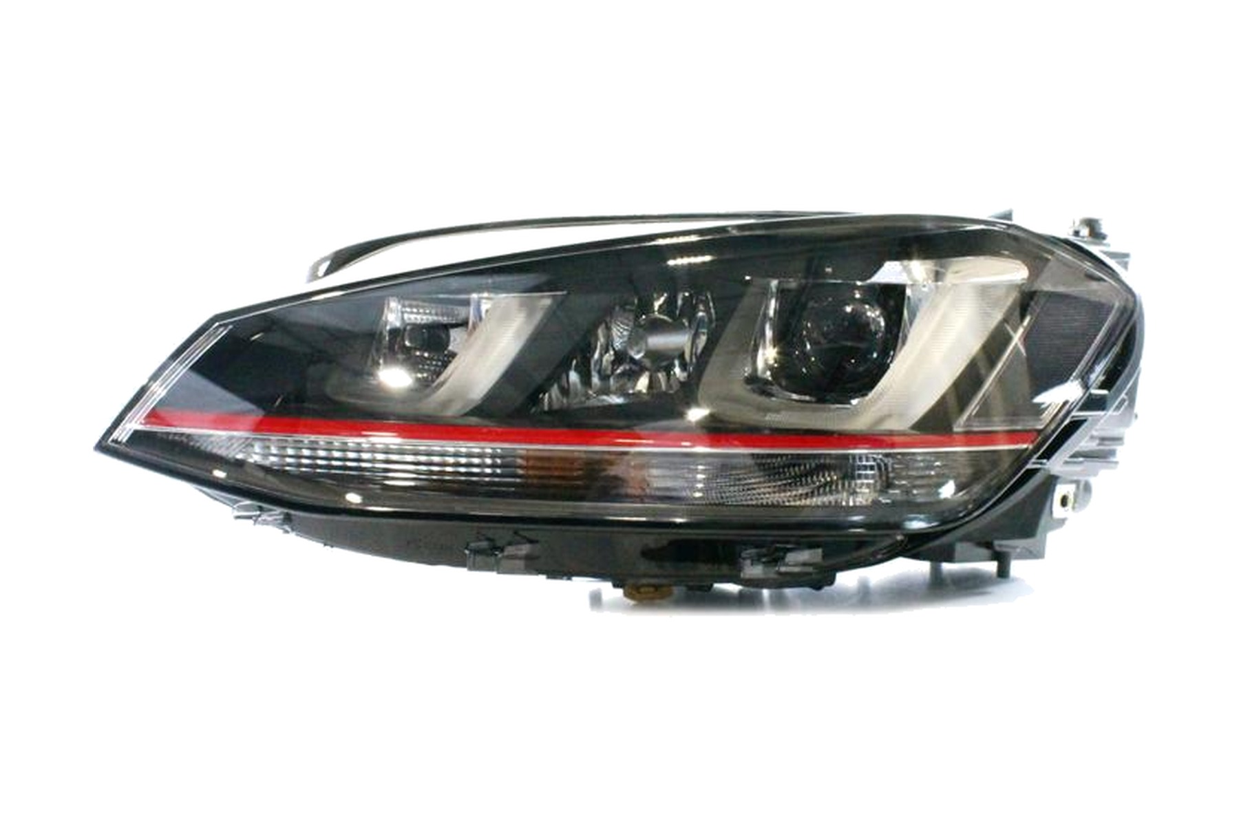 Farol Máscara Negra LED Esquerdo (Motorista) Xenon VW 5GM941753C