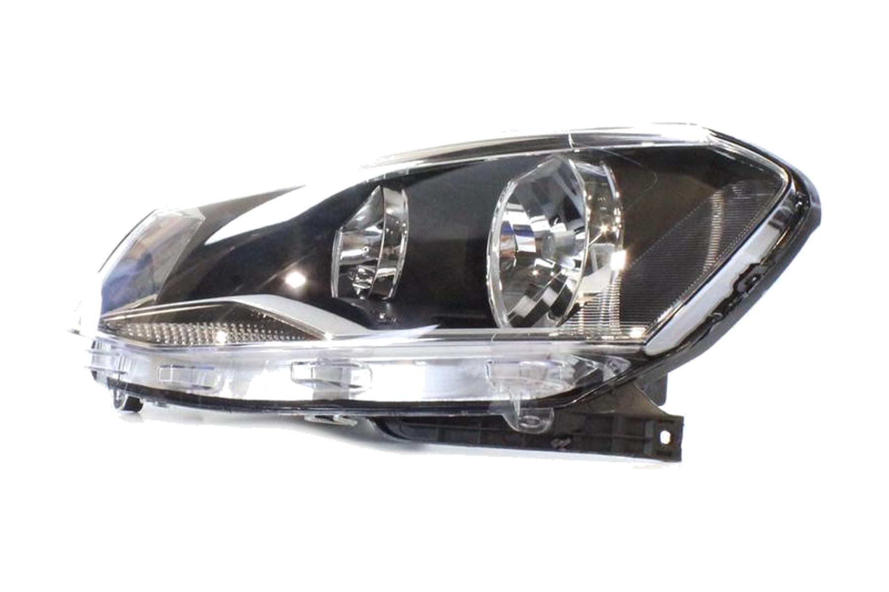 Farol Máscara Negra Esquerdo (Motorista) VW 5U0941007J - Imagem 3